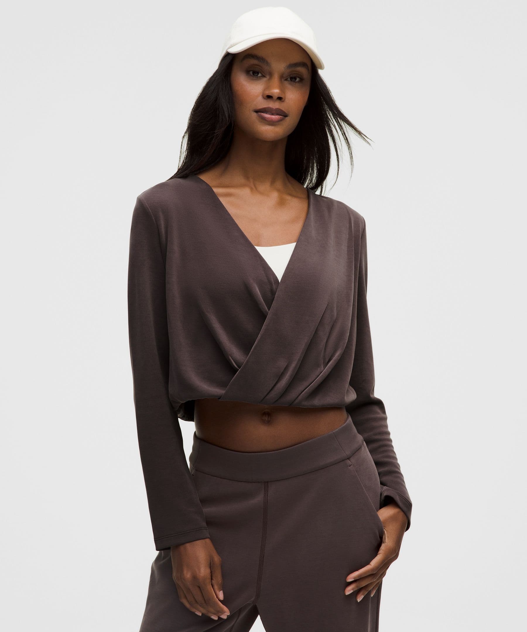 Lightweight Softstreme Wrap-Front Top - image 3