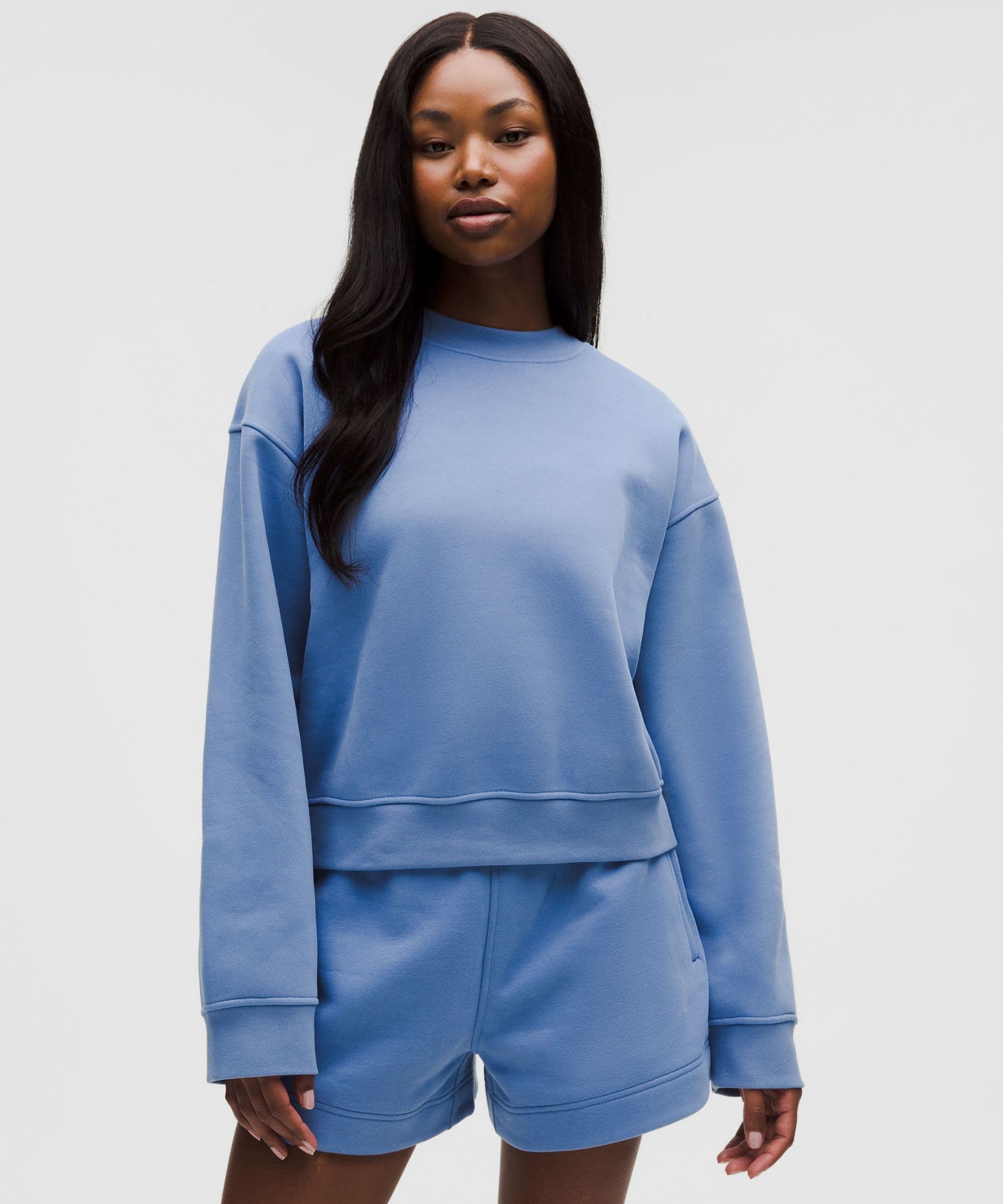 Women's Steady State SuperLoft Crew - image 4