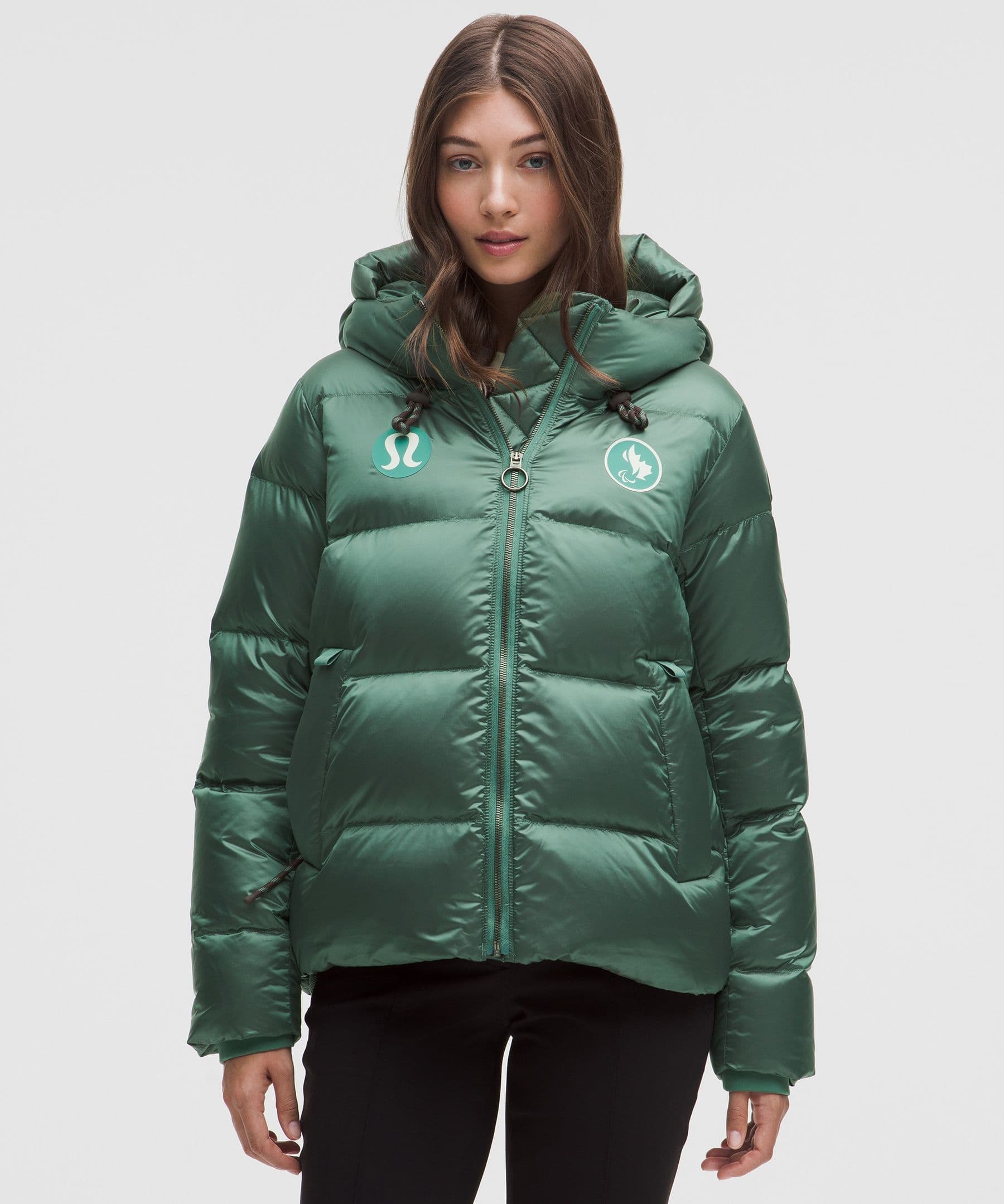 Team Canada Women's Wunder Puff Large-Hood Jacket Shine *CPC Logo