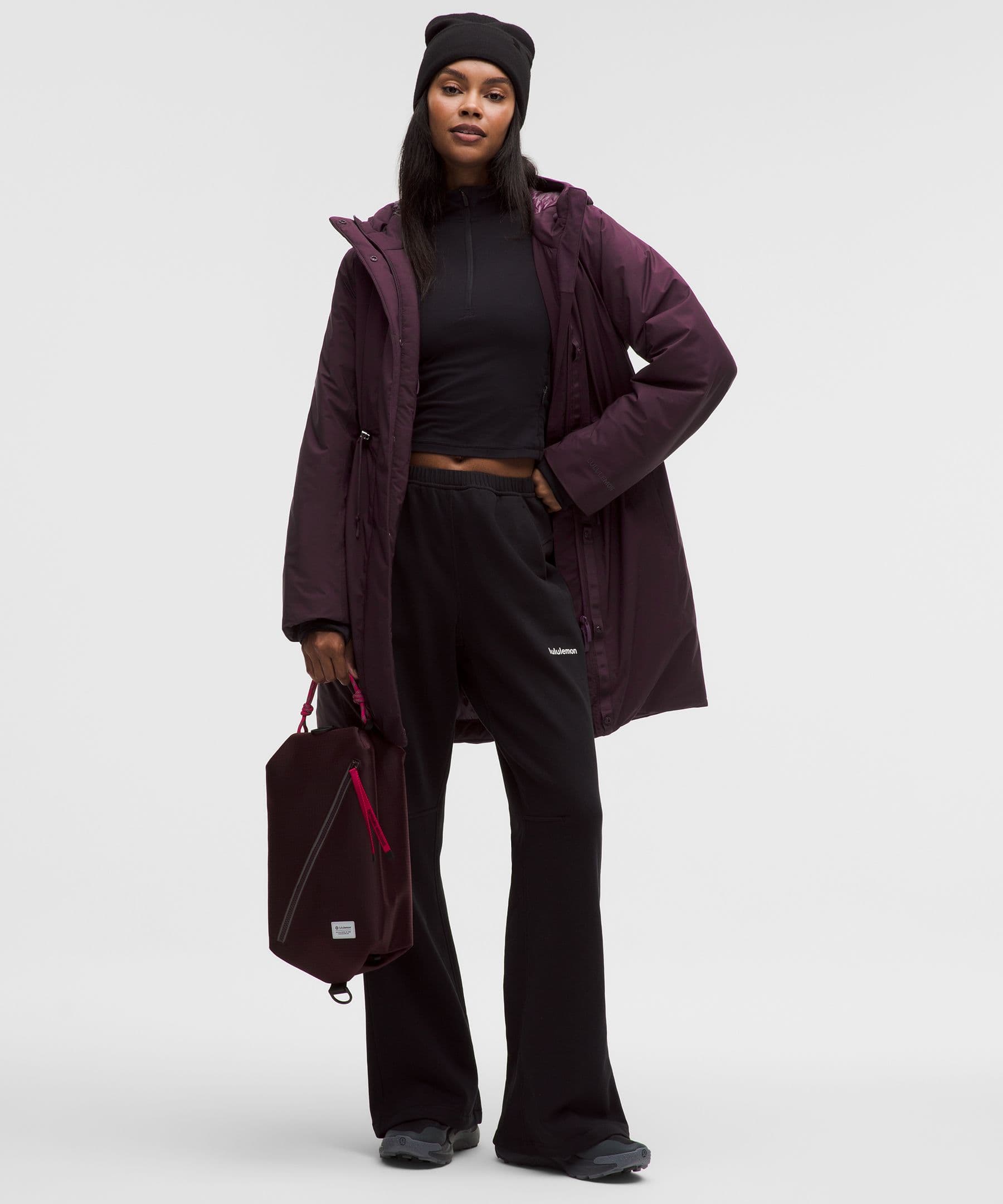 Waterproof Insulated Cinch-Waist Parka - image 2