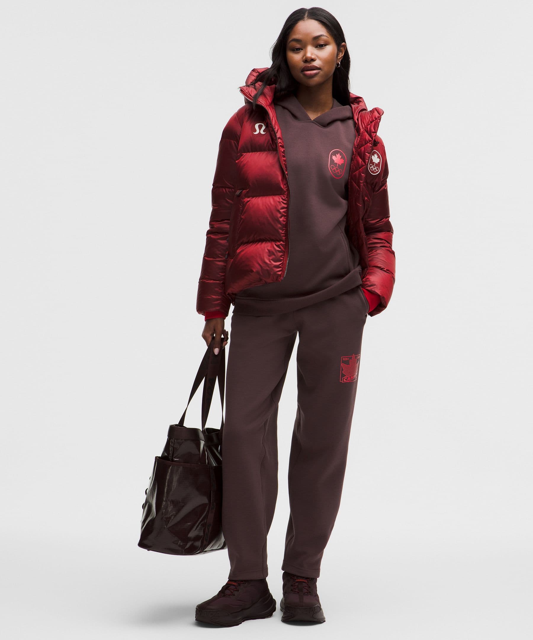 Team Canada Womens Big Cozy Oversized Sweatpant *COC Logo - image 3