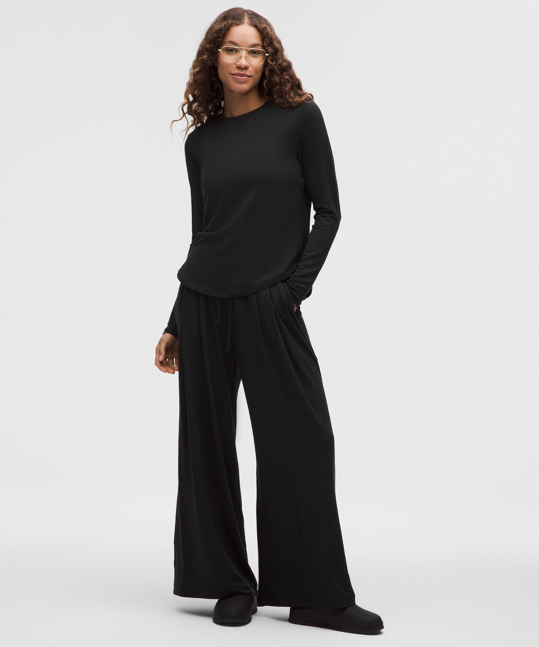 BeCalm High-Rise Pleated Extra-Wide Leg Pant - image 2