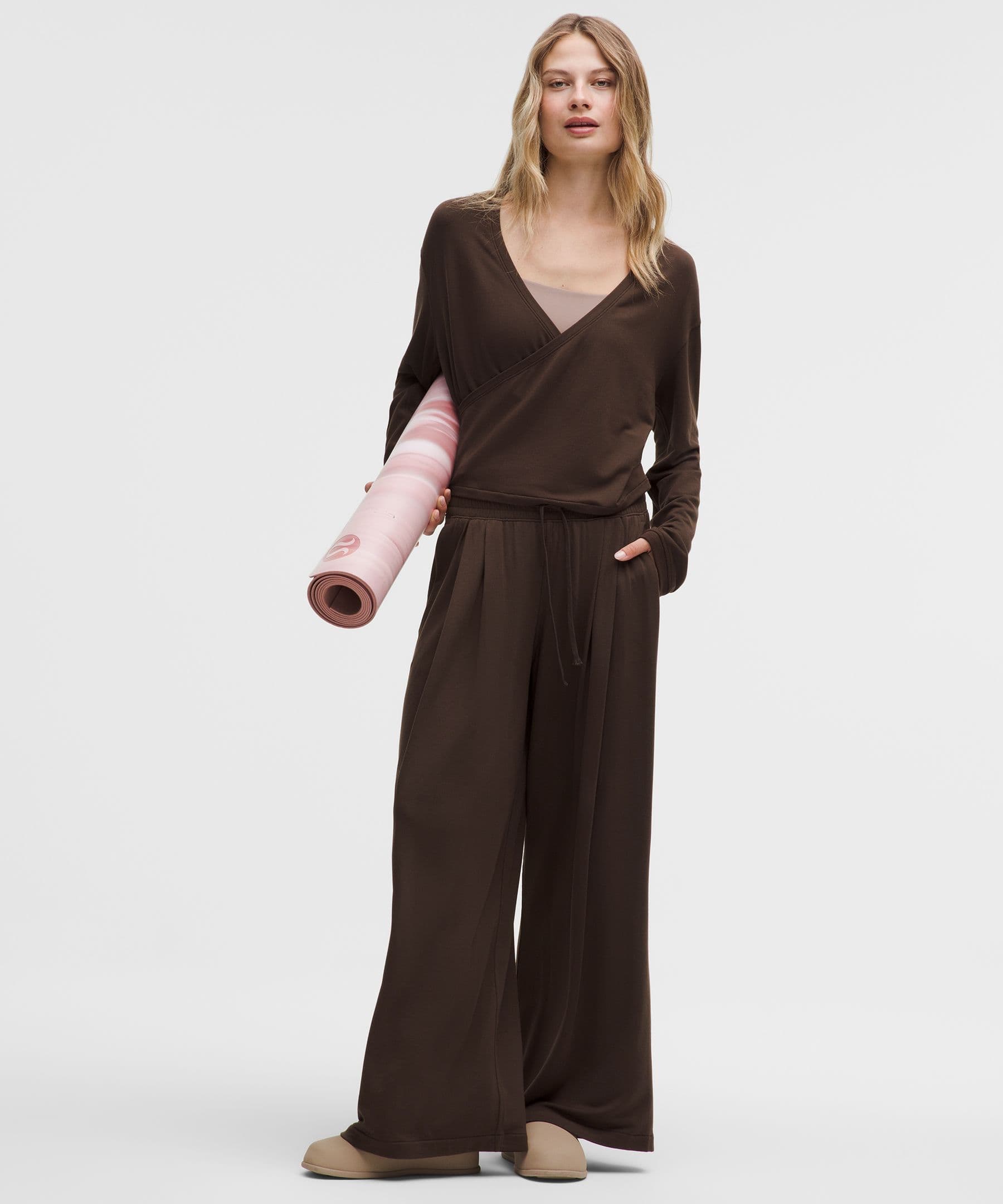 BeCalm High-Rise Pleated Extra-Wide Leg Pant - image 1