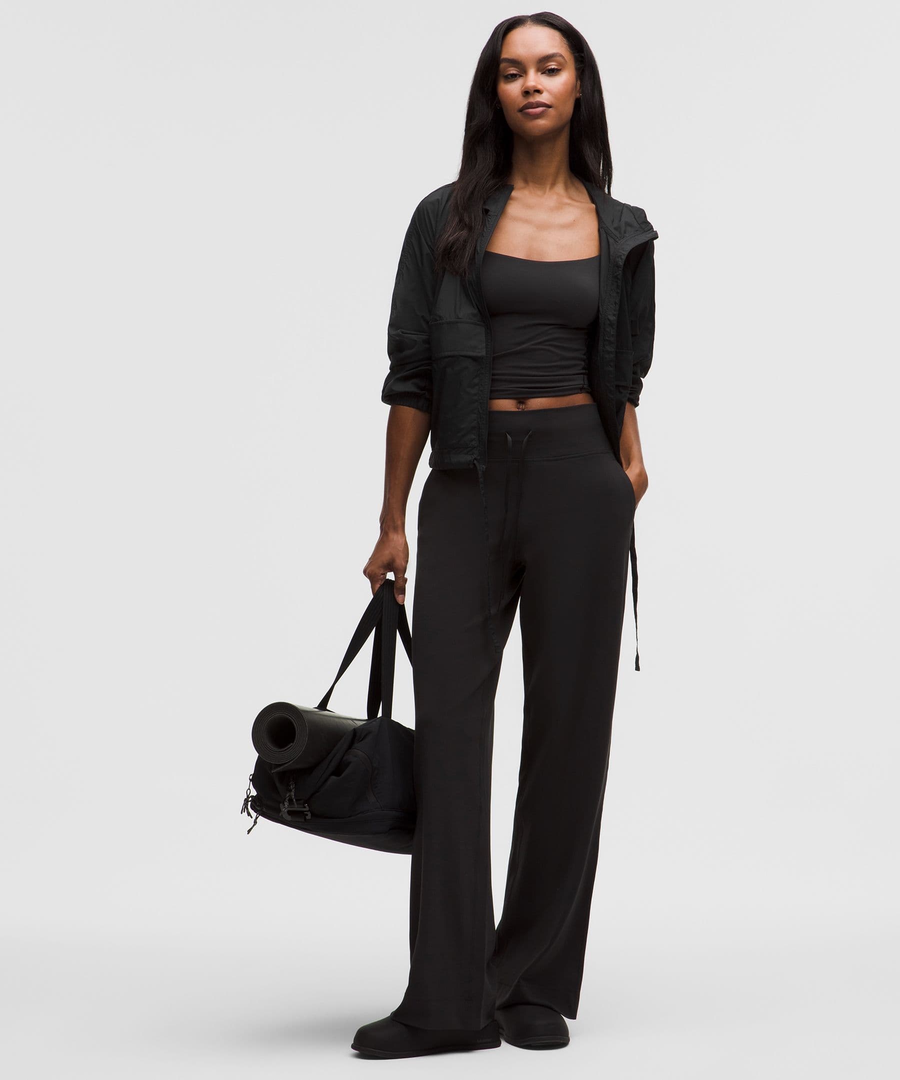 Groove High-Rise Wide-Leg Pant *Short - image 2
