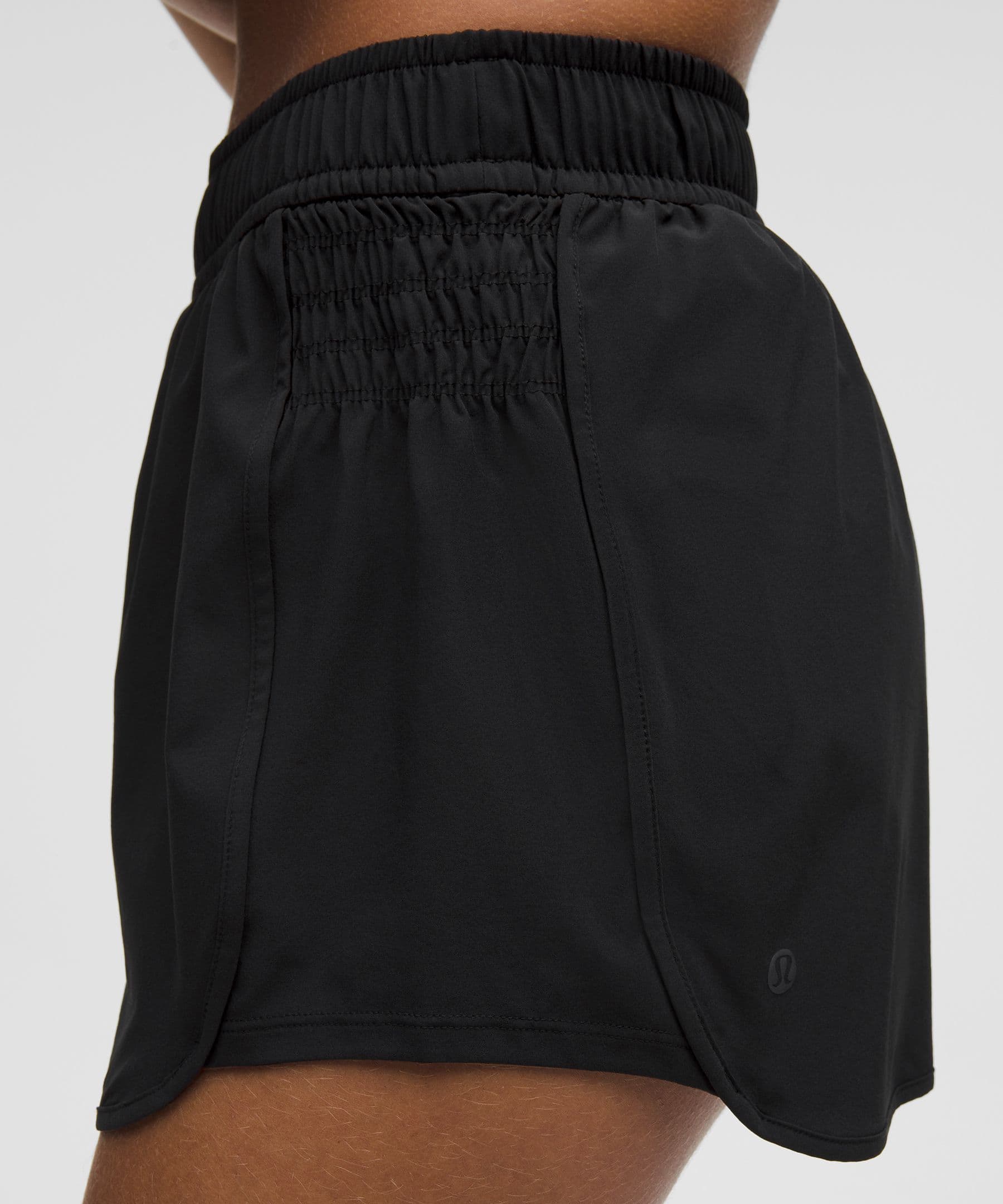 Ruched-Side High-Rise Short 3" - image 1