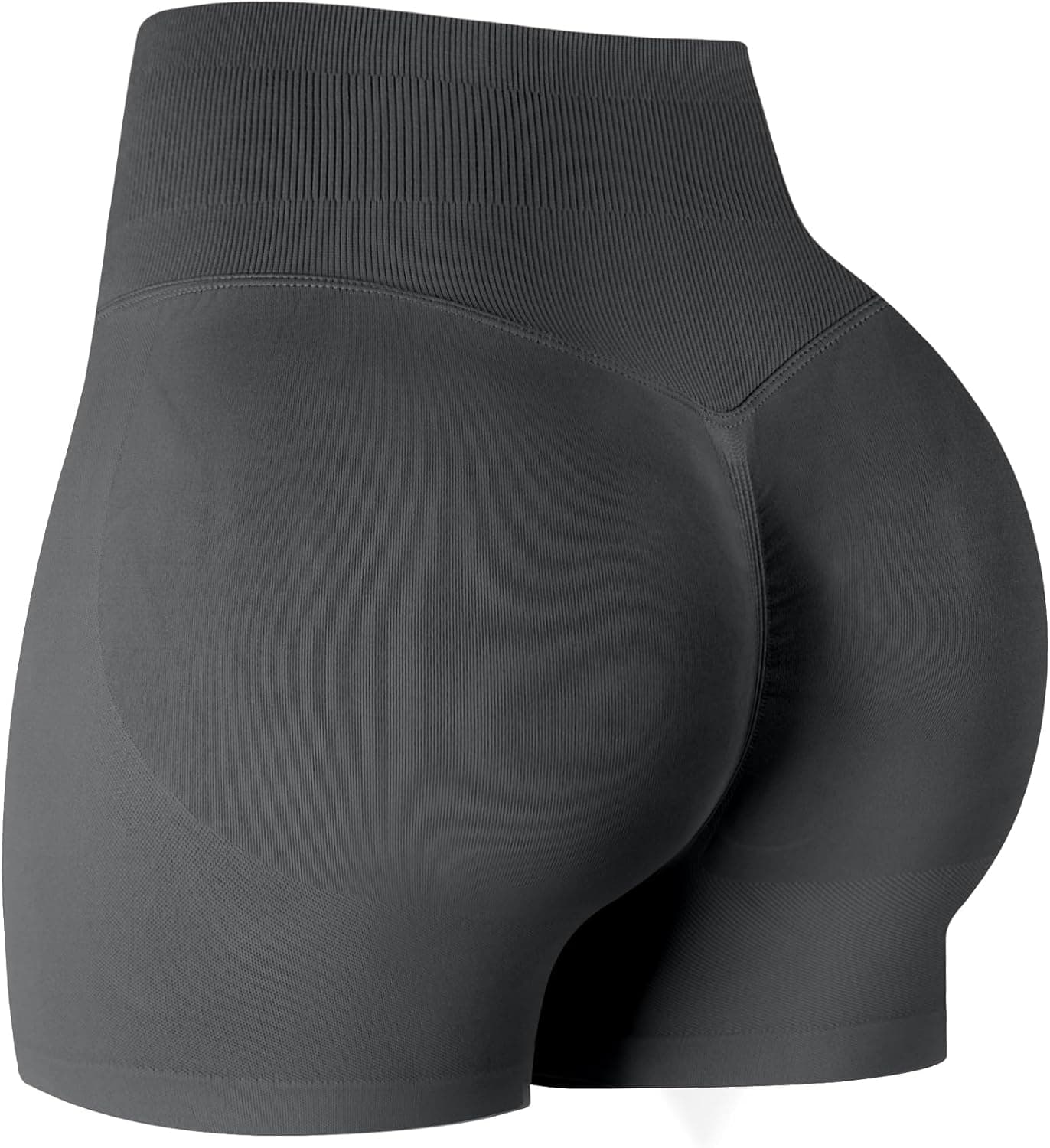 Workout Gym Shorts Women, High Waisted Seamless Butt Lifting Scrunch Butt Sports Shorts
