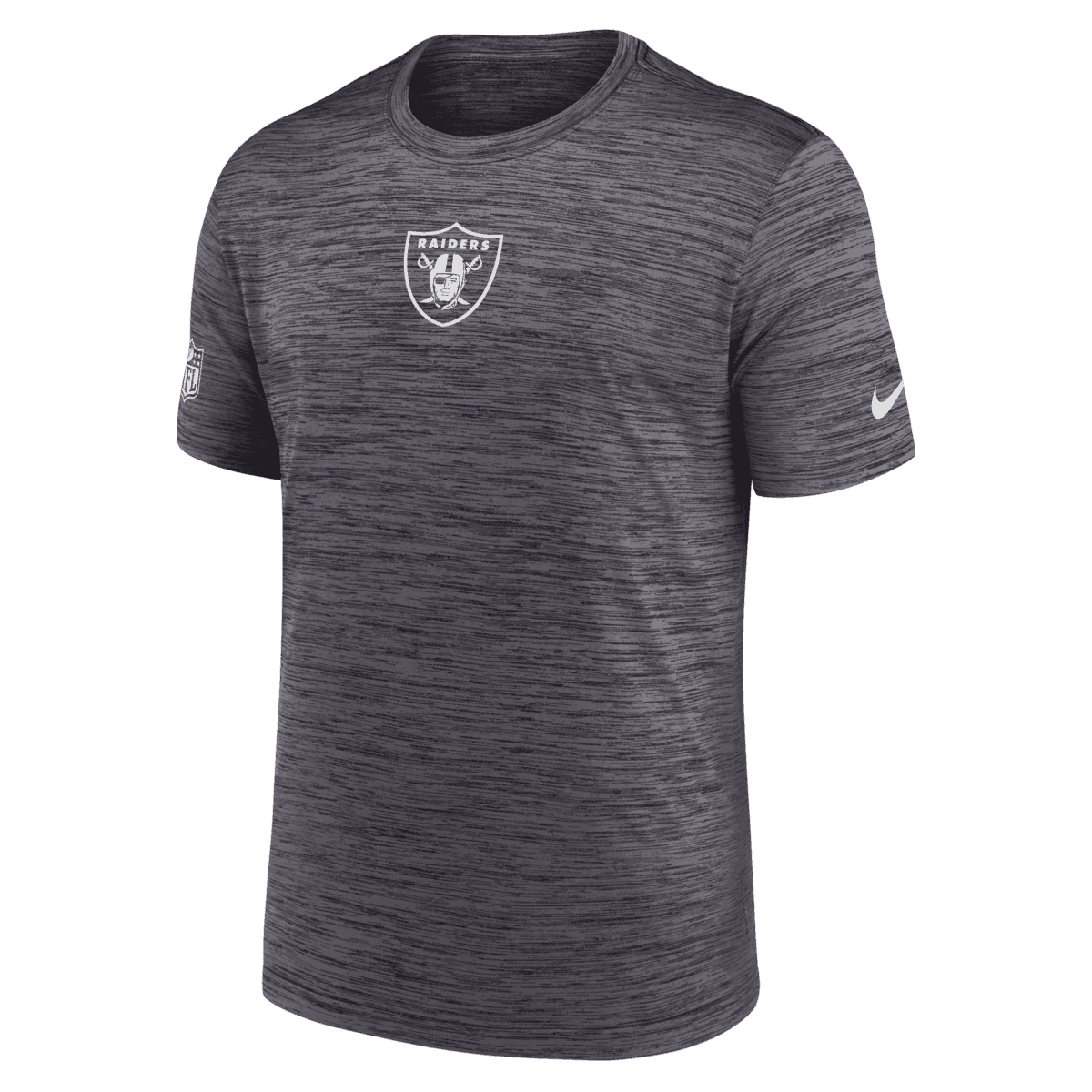 Men's Nike Black Las Vegas Raiders Big & Tall Sideline Velocity Performance T-Shirt - image 2