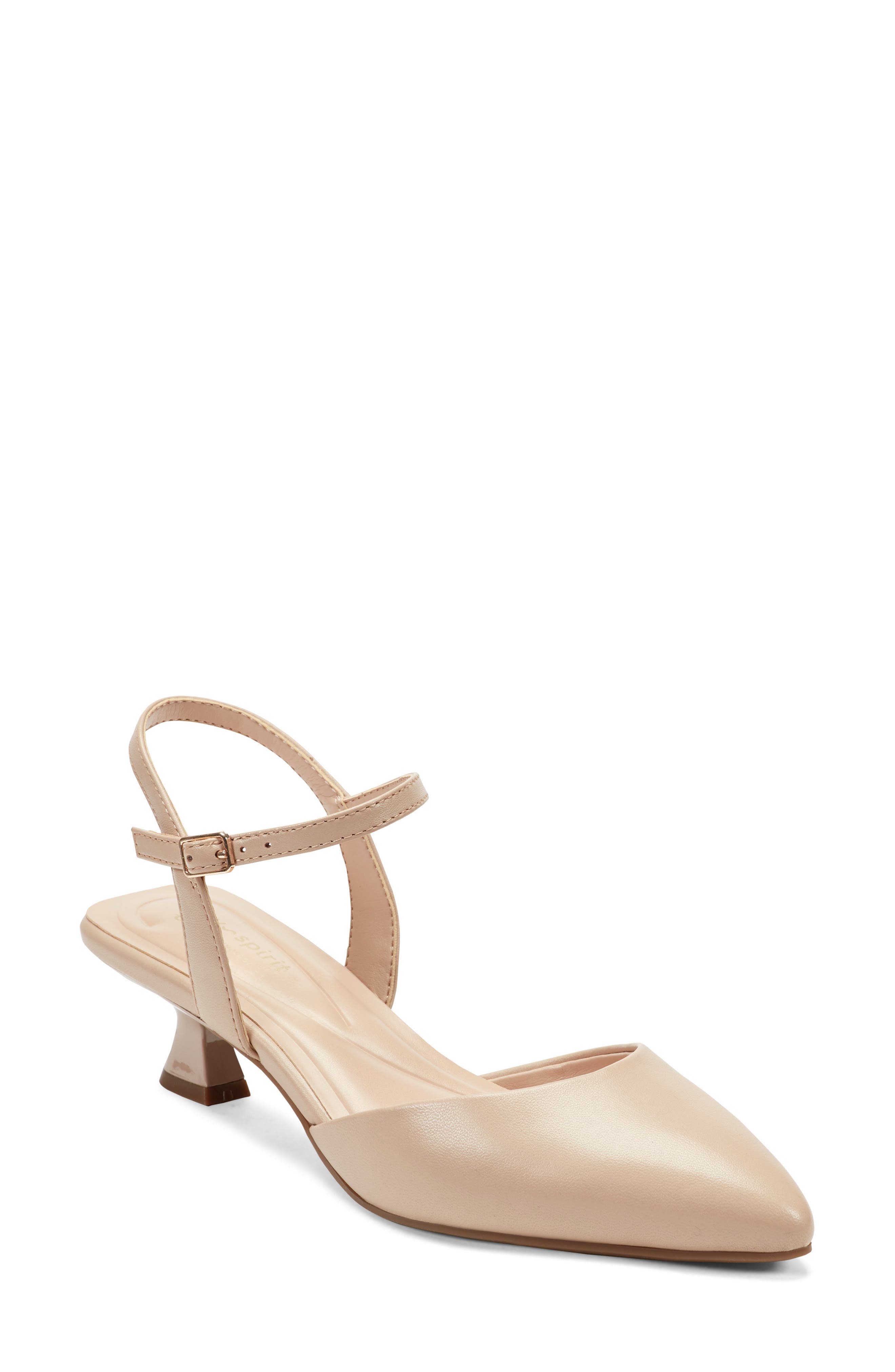 Halyn Ankle Strap Kitten Heel Pump - image 3