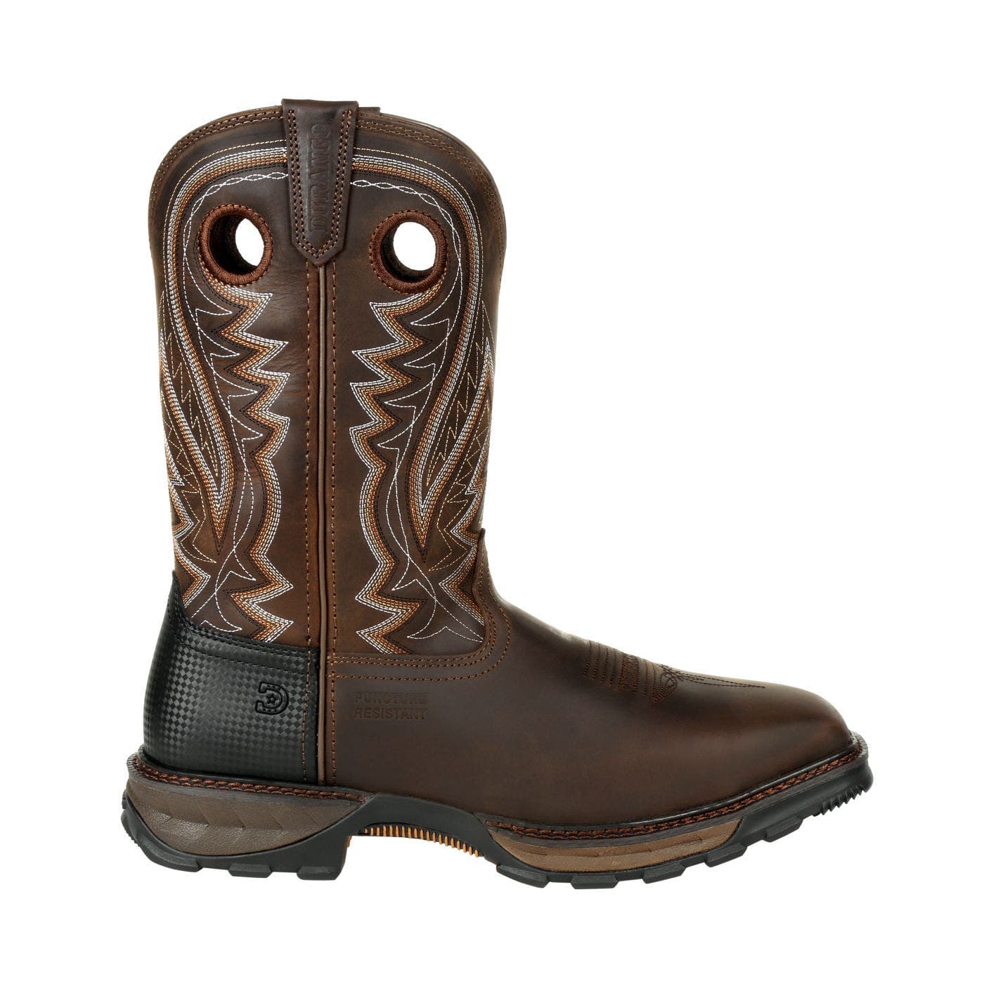 Steel Toe Puncture Resistant Western Work Boot - image 1