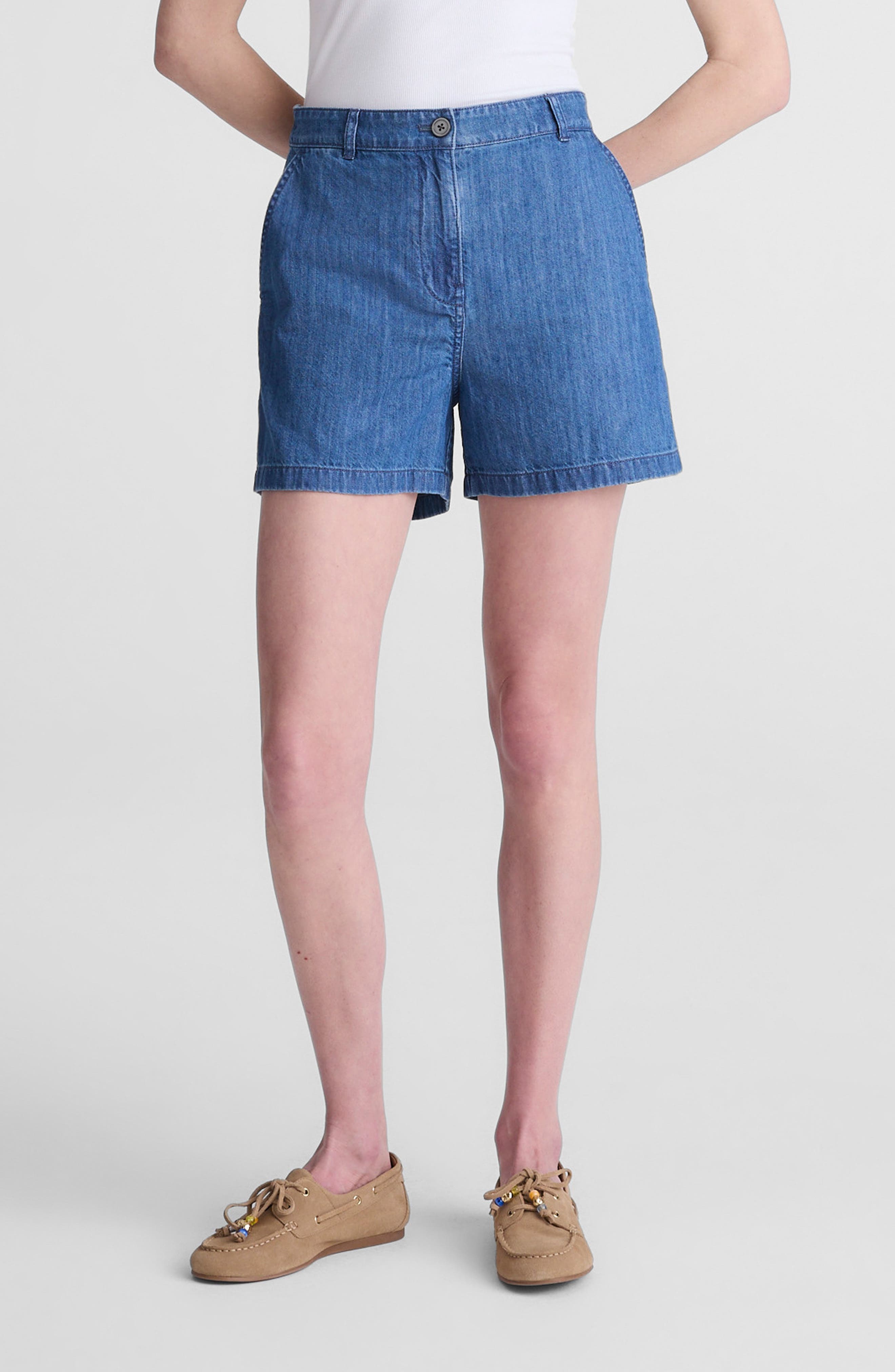 Zoe High Waist Shorts - image 1