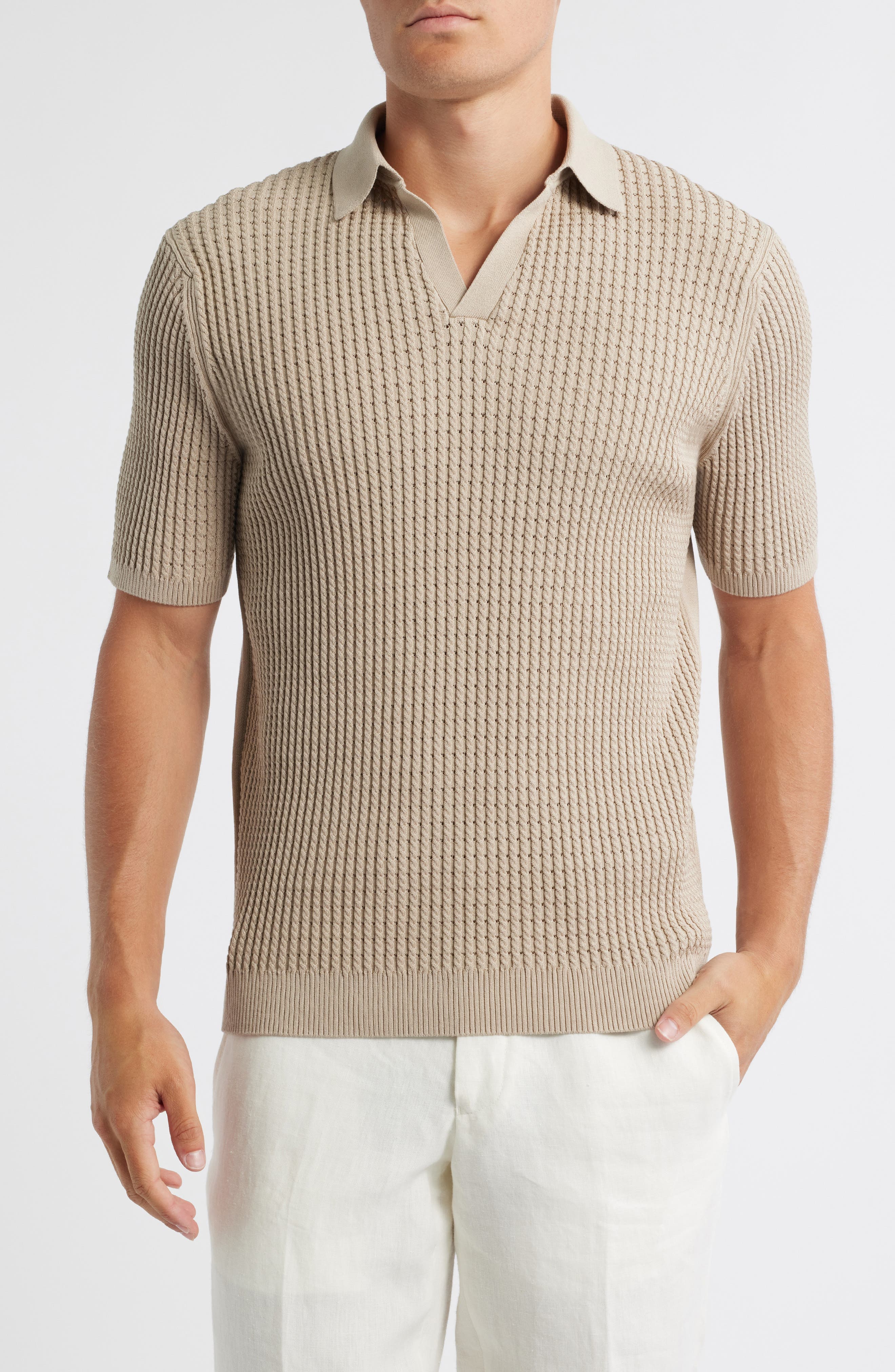 Merit Cotton Blend Polo - image 1