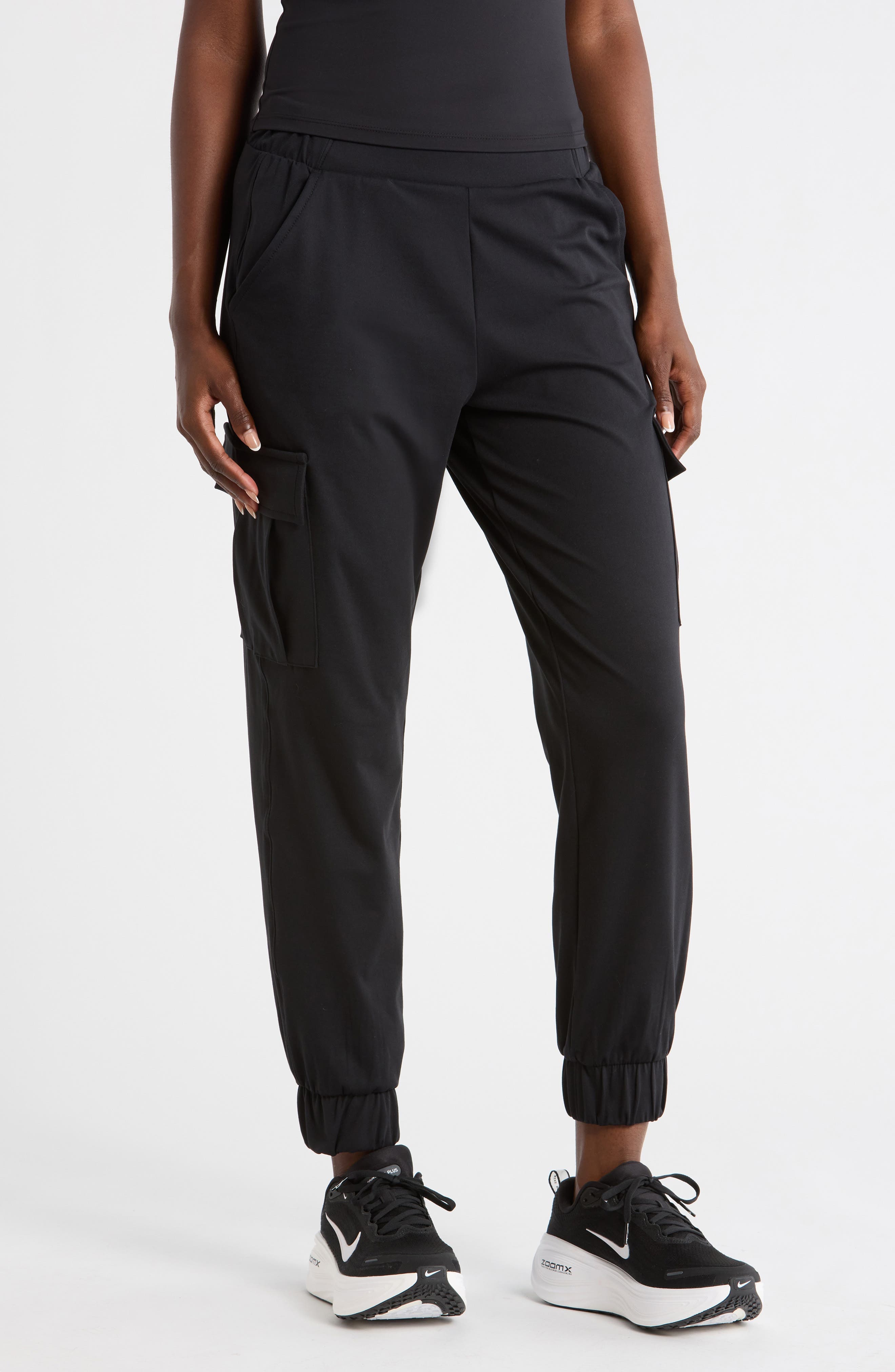 Luxe Cargo Joggers - image 1