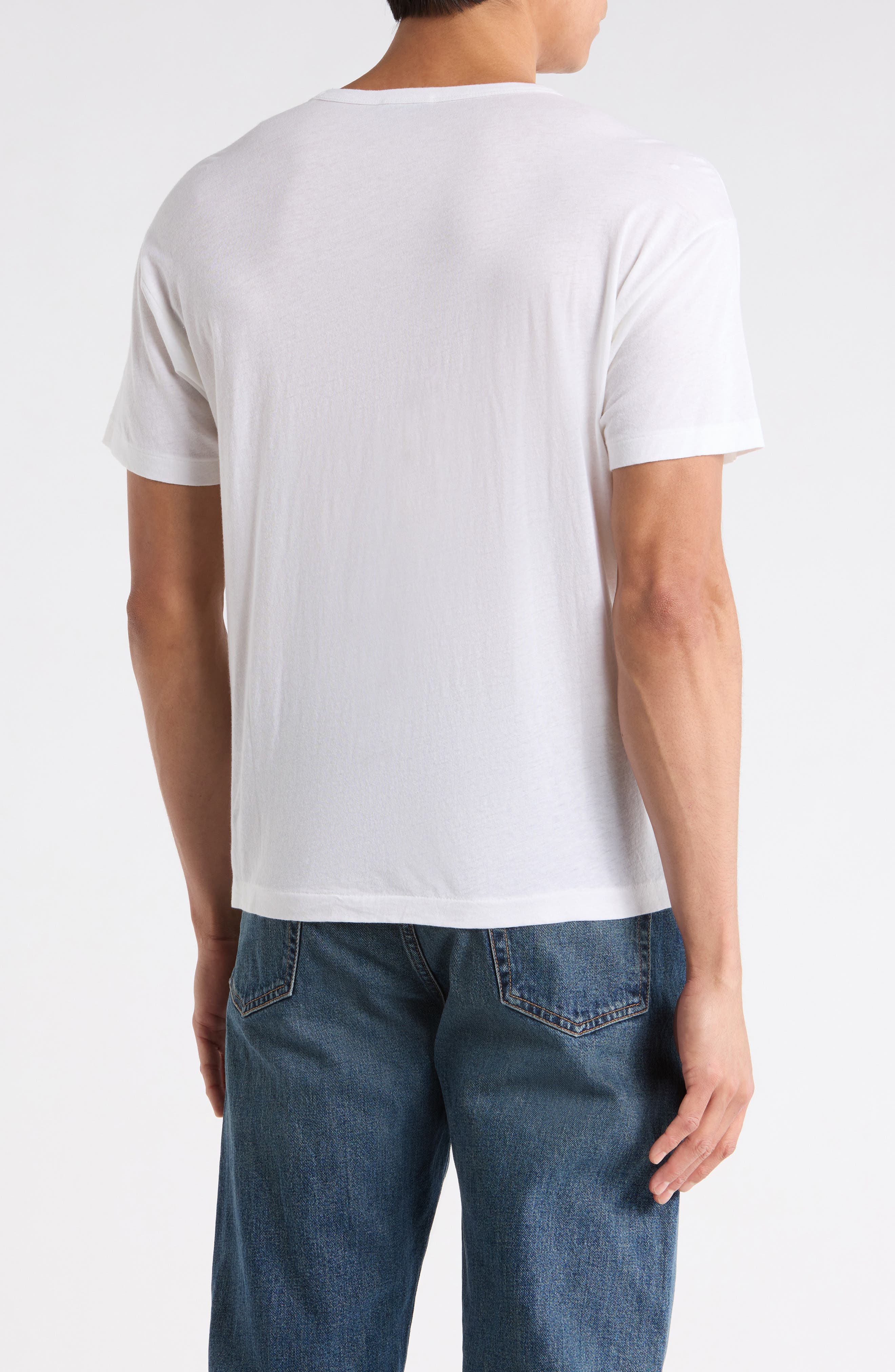 Japanese De-Luxe Cotton & Linen Blend T-Shirt - image 2