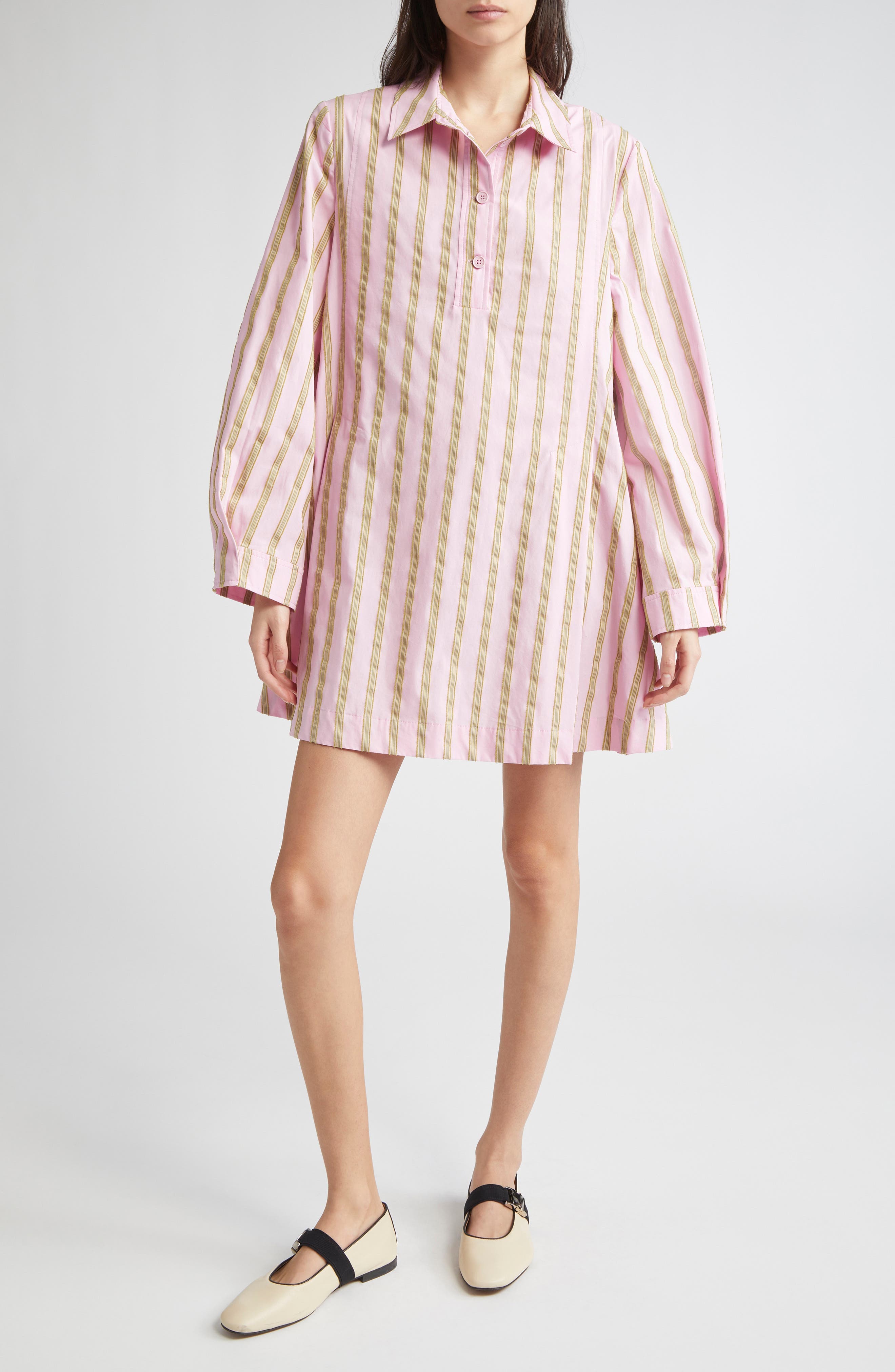 Jacquard Tunic Shirt - image 1