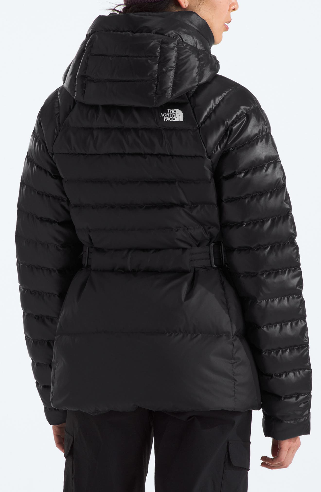 Metropolis Water Repellent 600 Fill Power Down Hooded Jacket - image 2