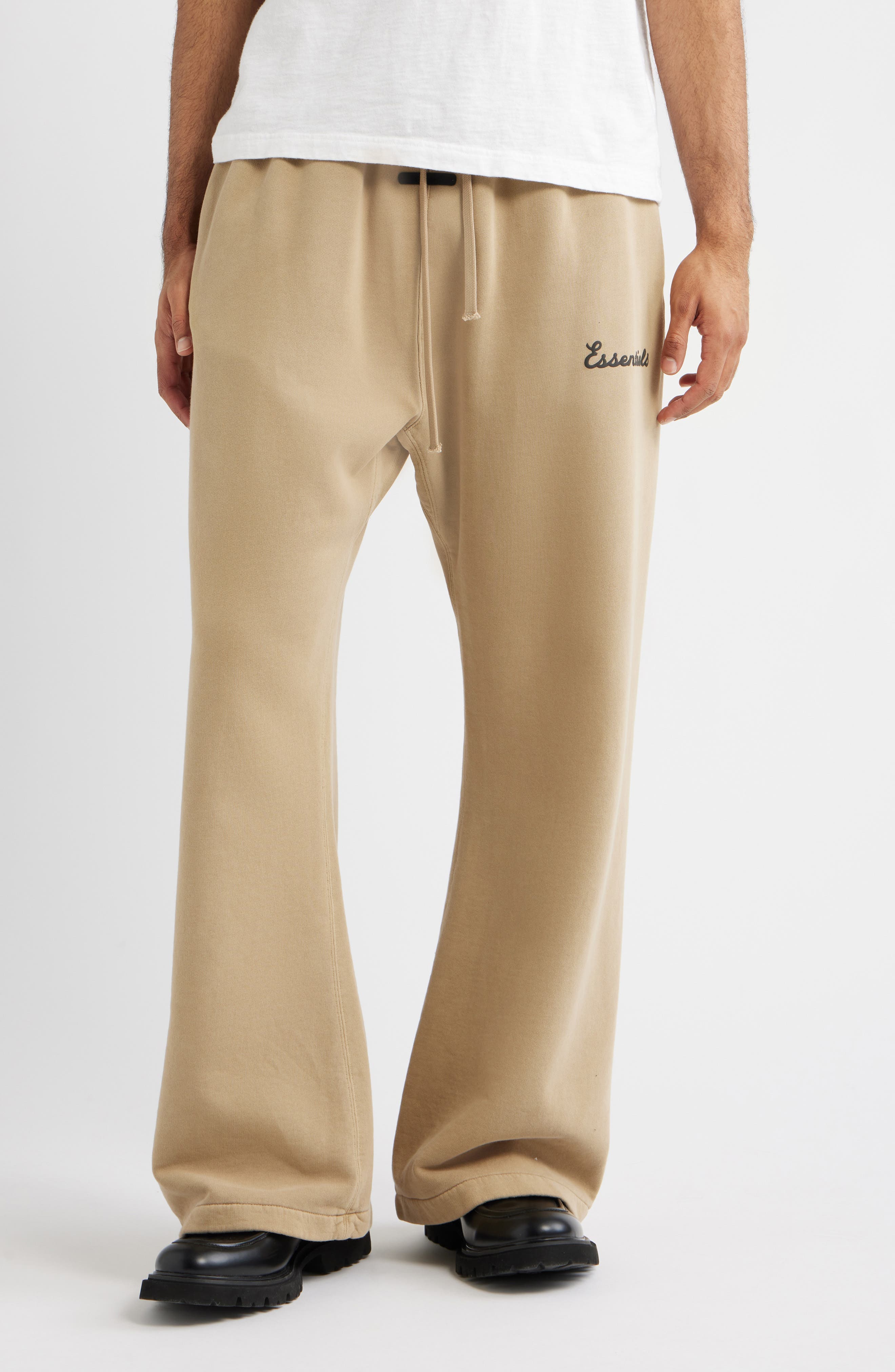 Classic Fit Training Logo Flare Leg Sweatpants - image 1