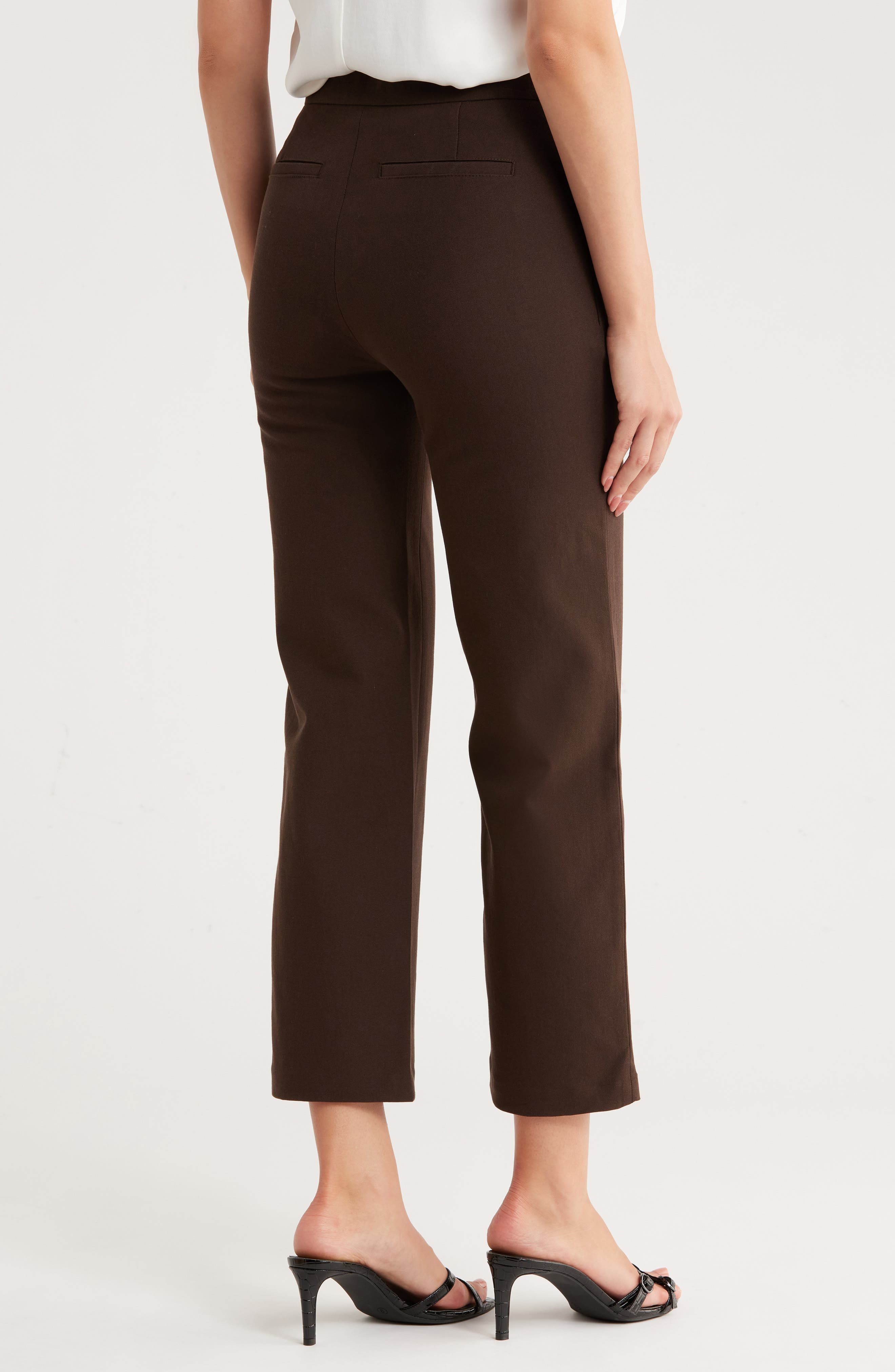 Le Jane Crop Stretch Cotton Pants - image 2