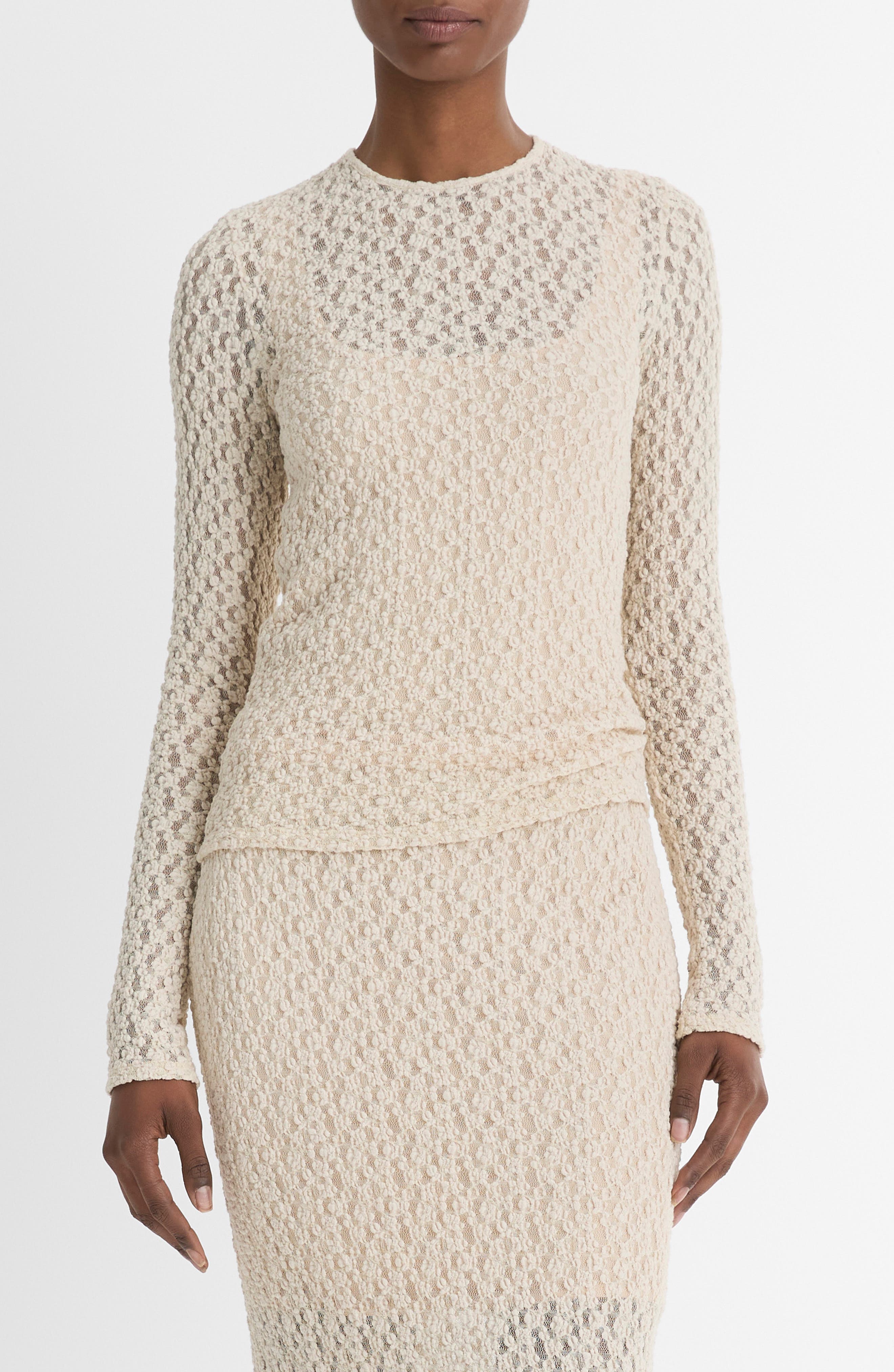 Floral Lace Top - image 1