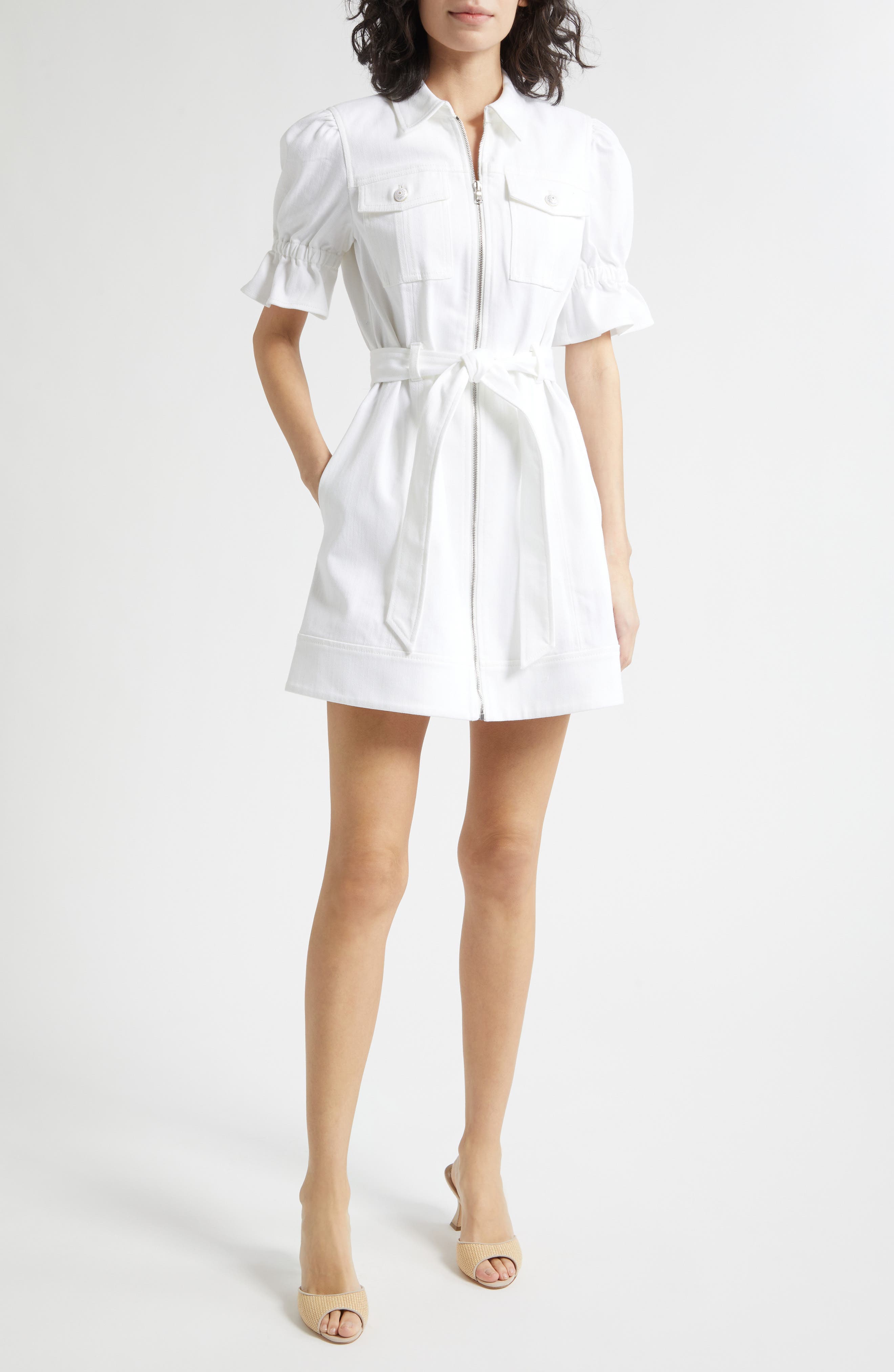 Holly Denim Shirtdress - image 1