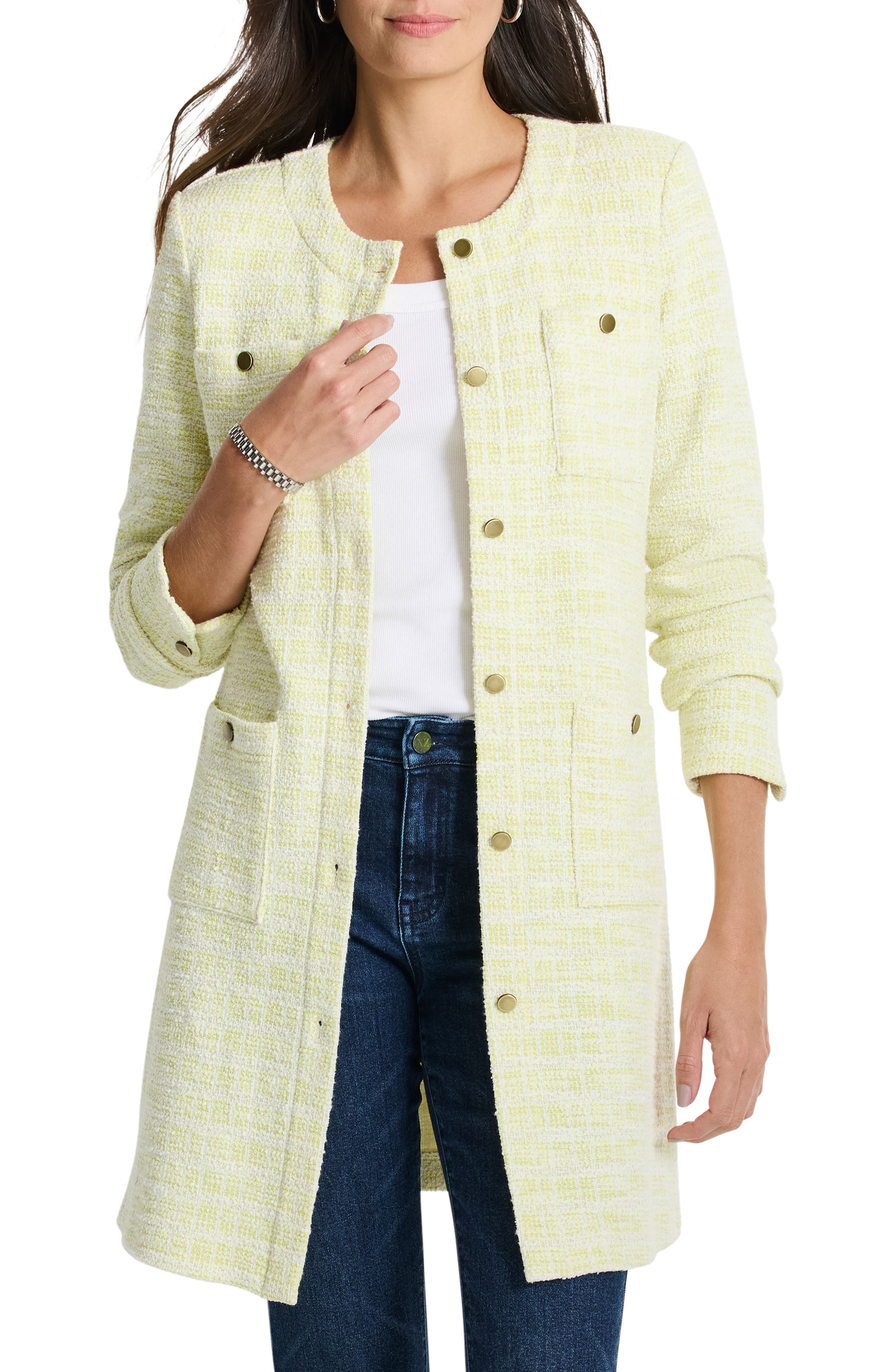 Textured Tunic Jacket - image 1