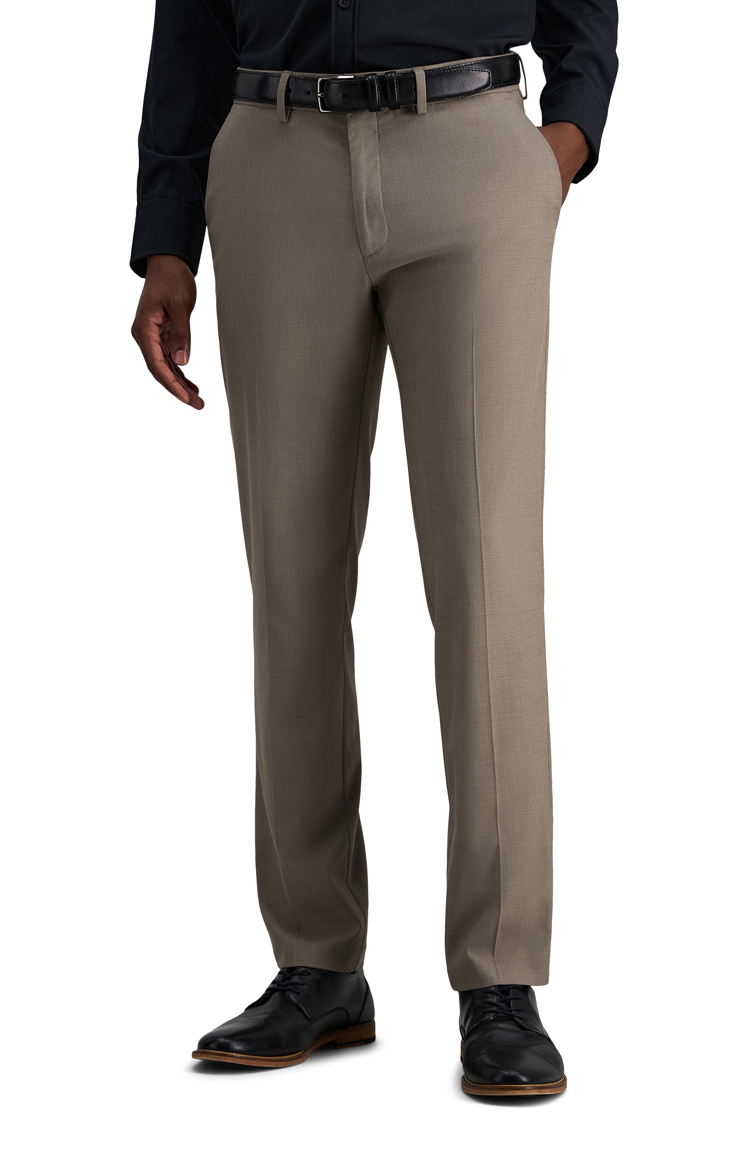 Slim Fit Sharkskin Pants - image 1