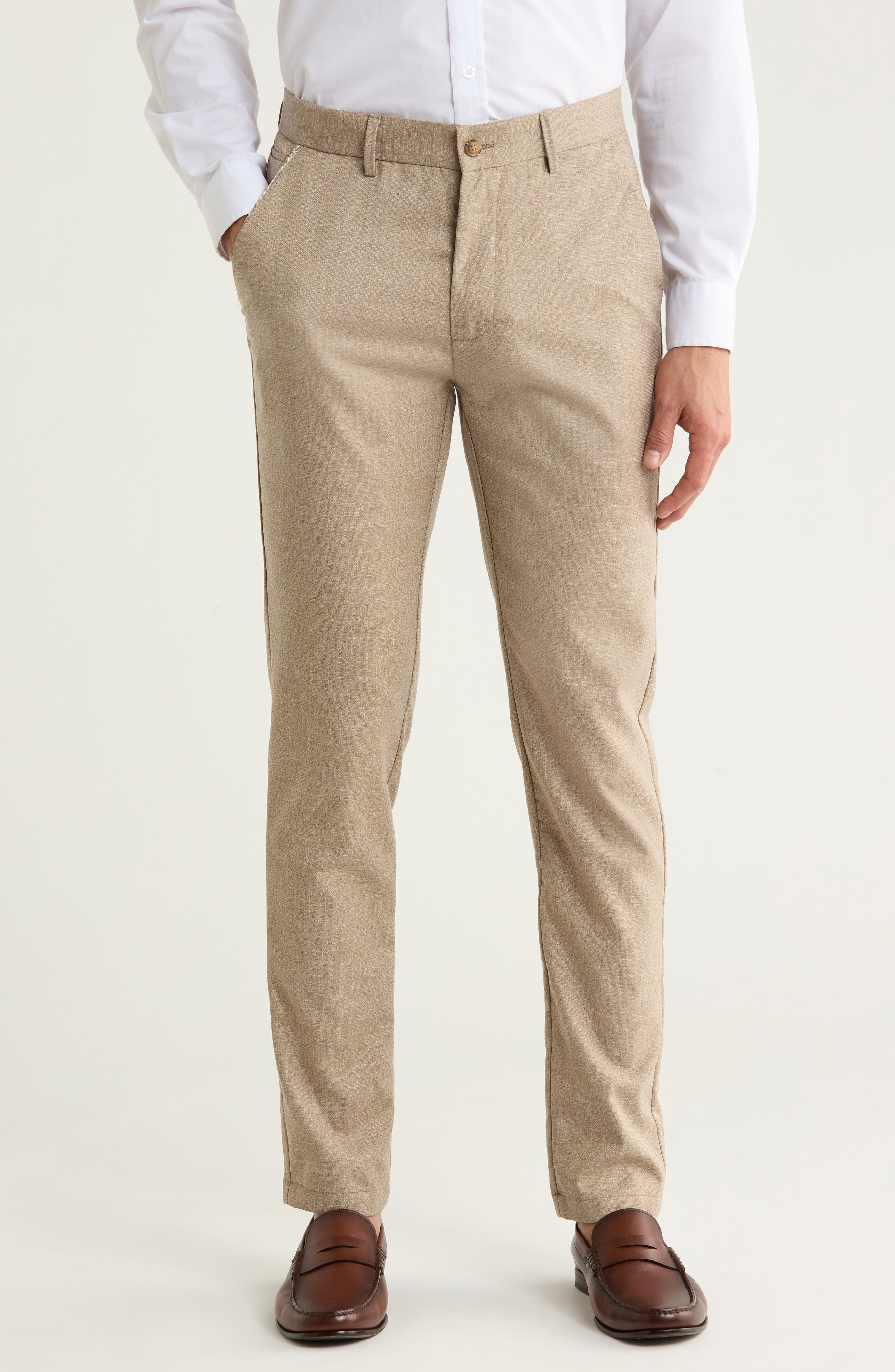 Plaid Straight Leg Trousers - image 1