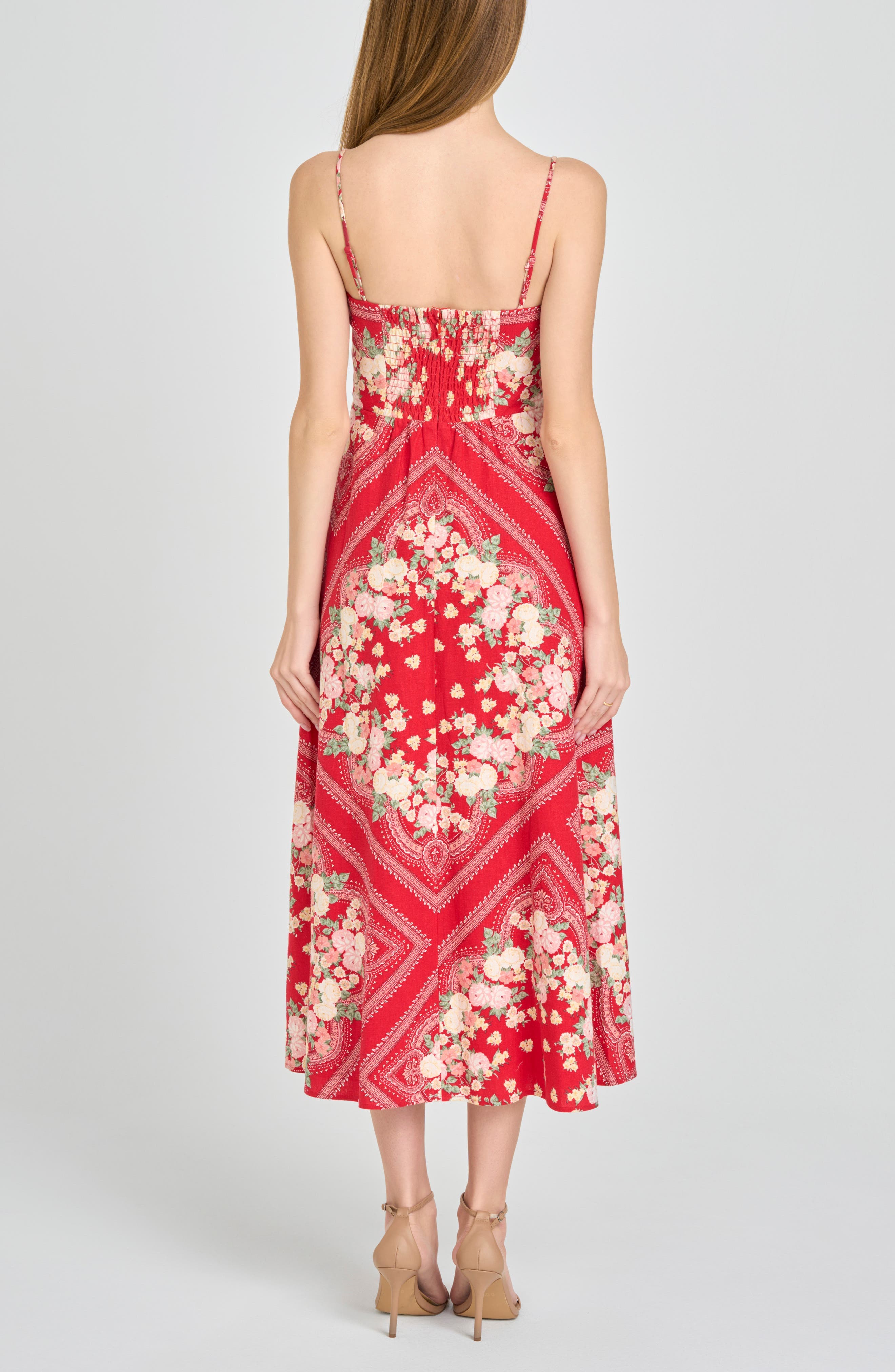 Josefina Floral Midi Dress - image 2