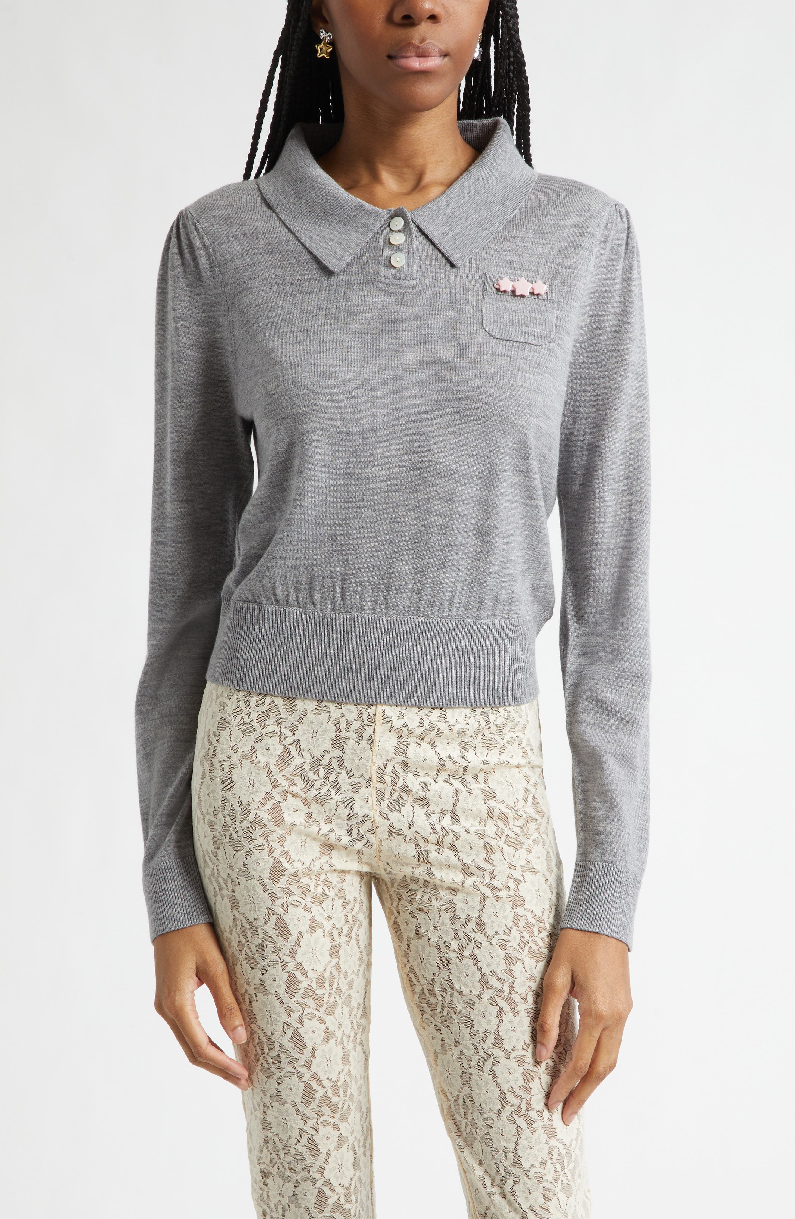 Akira Merino Wool Sweater - image 1