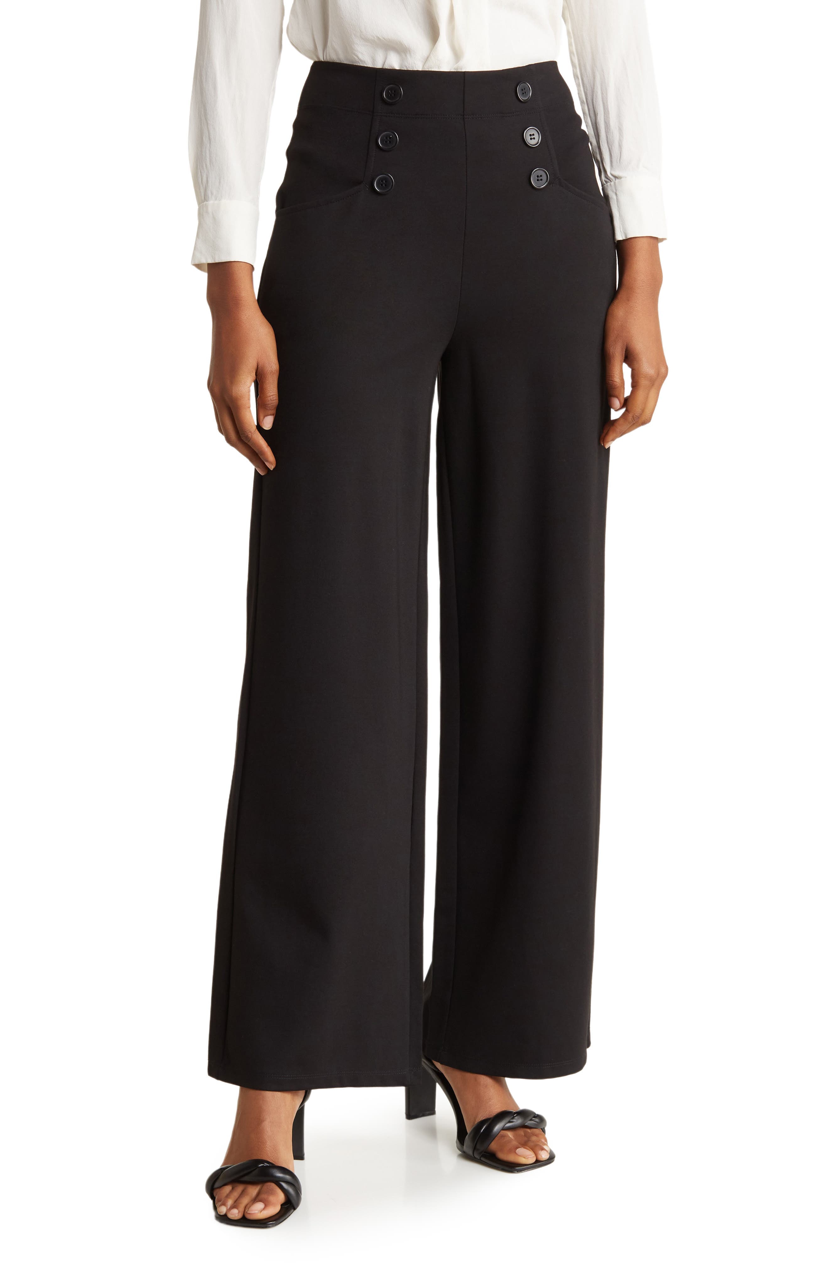 Sailor High Waist Wide Leg Pants - image 1