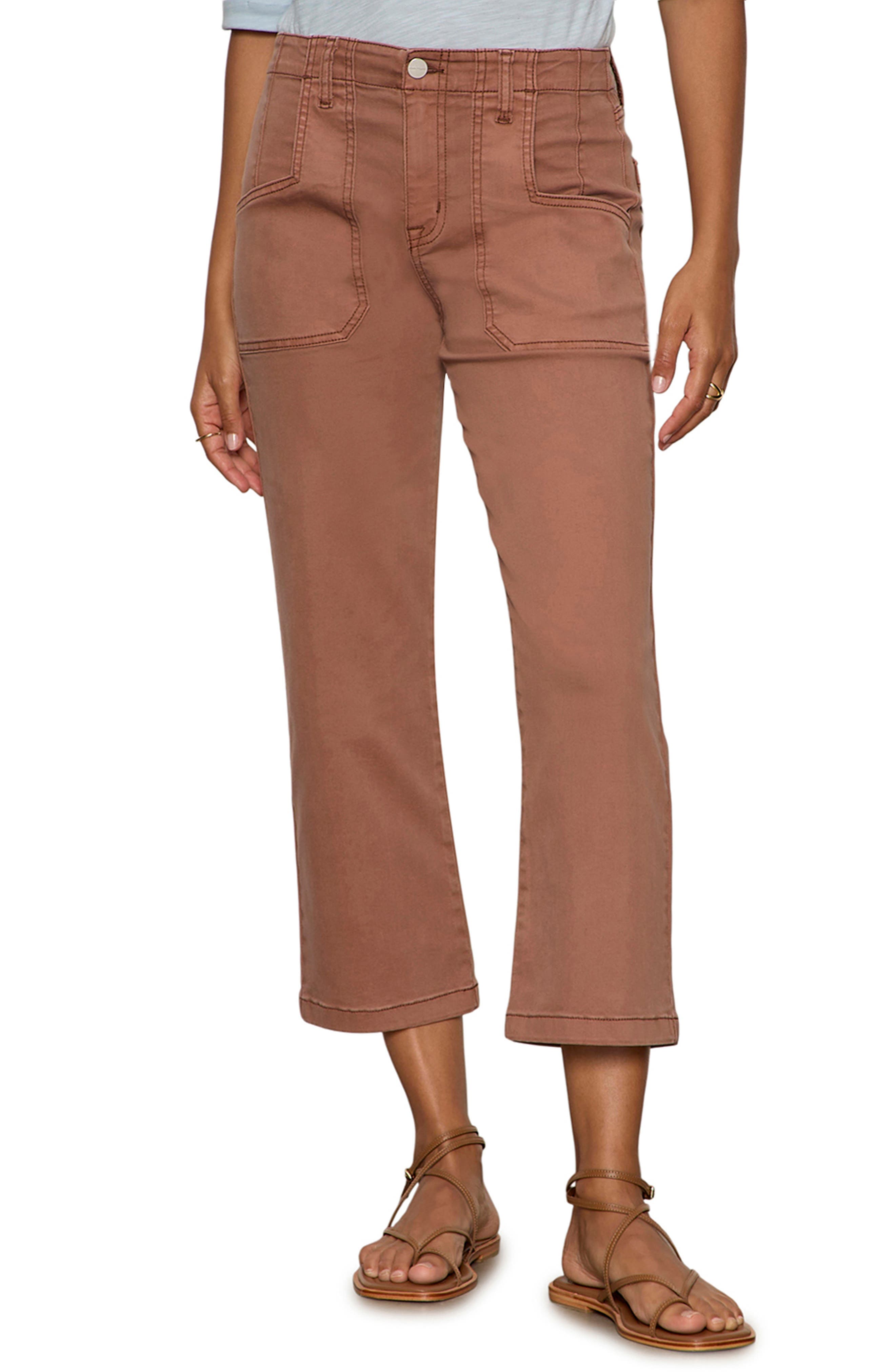 Retreat Mid Rise Crop Straight Leg Utility Pants - image 3