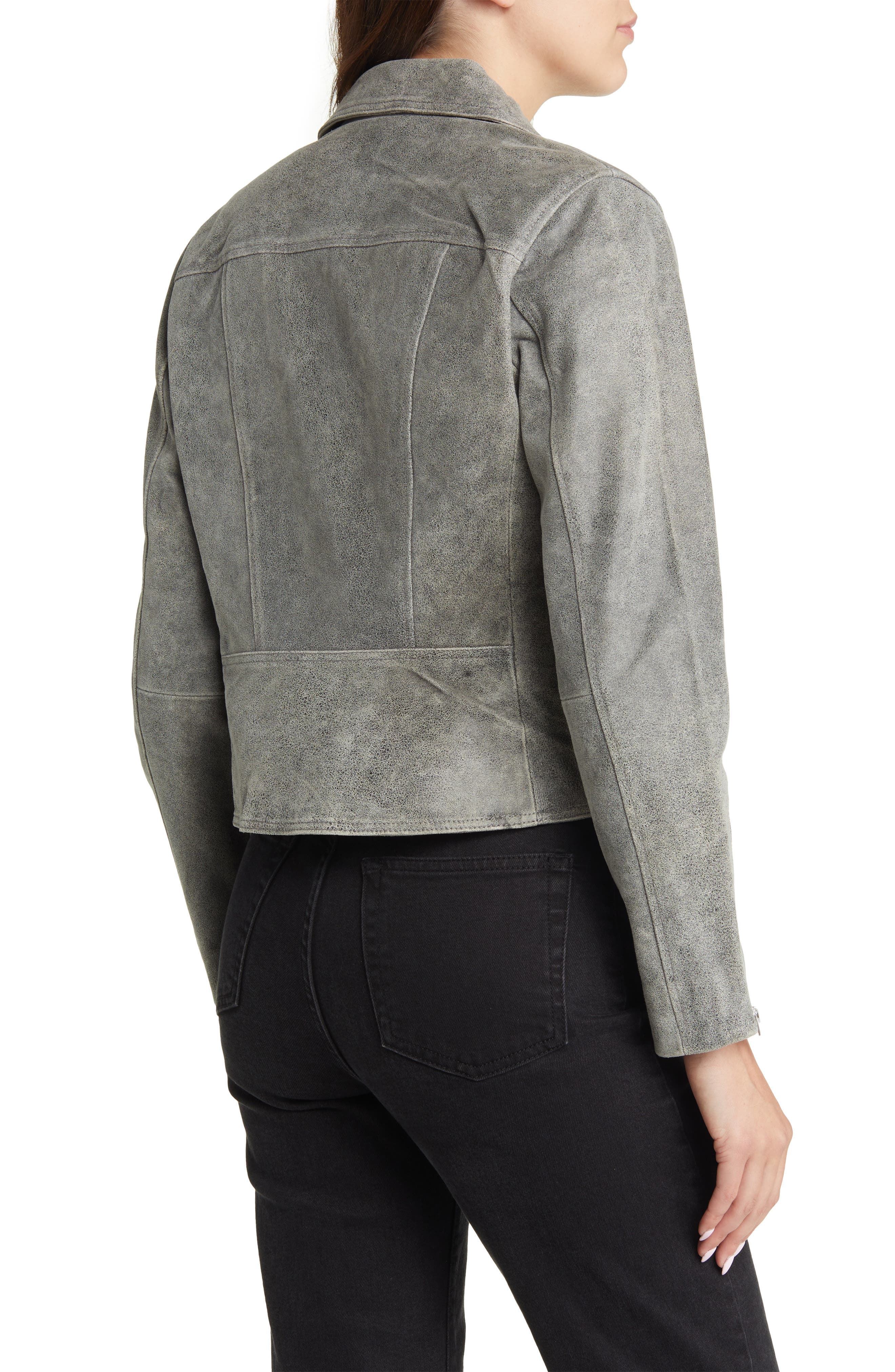 Neve Crackle Biker Jacket - image 2
