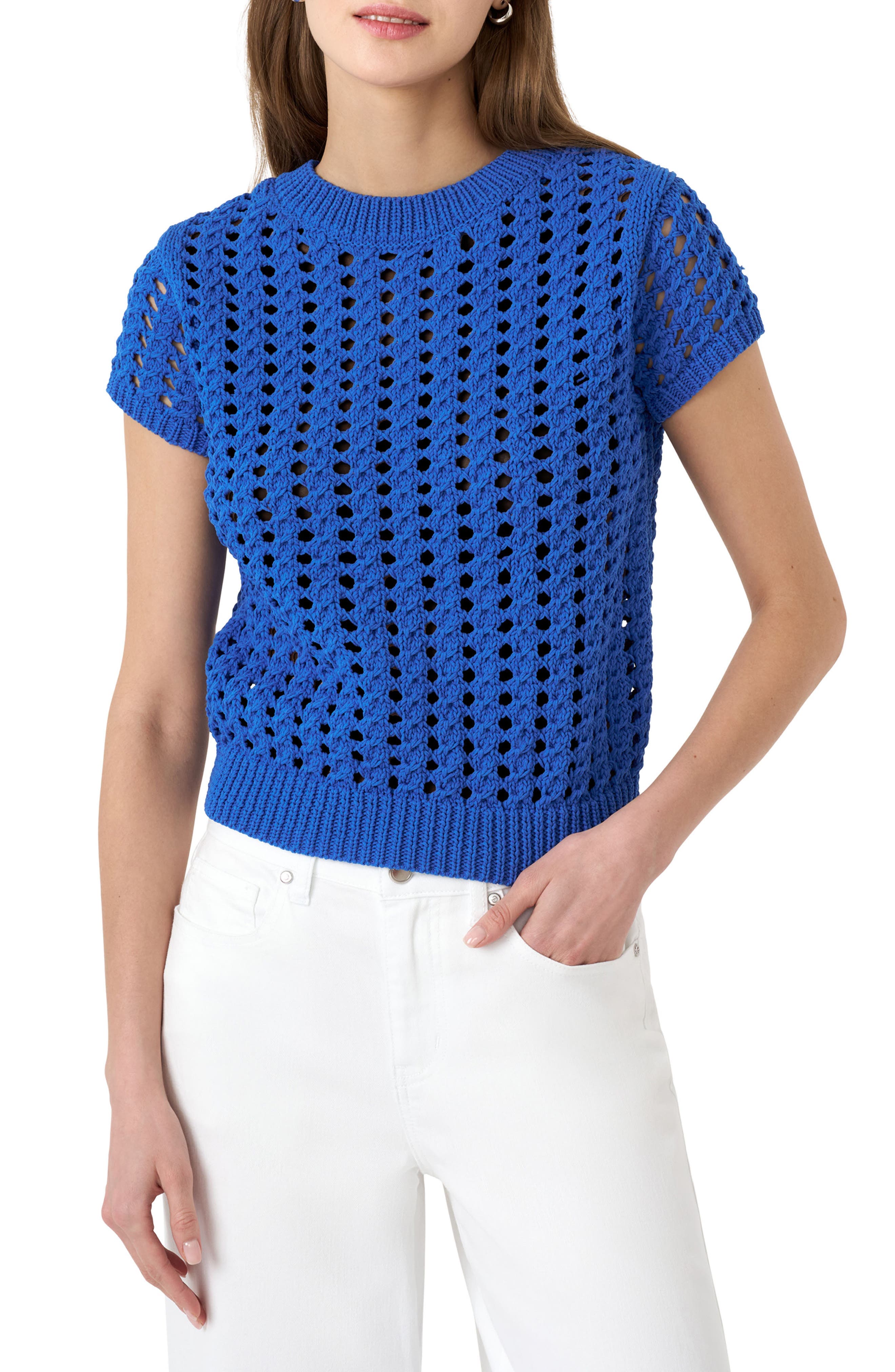 Open Knit Sweater - image 1