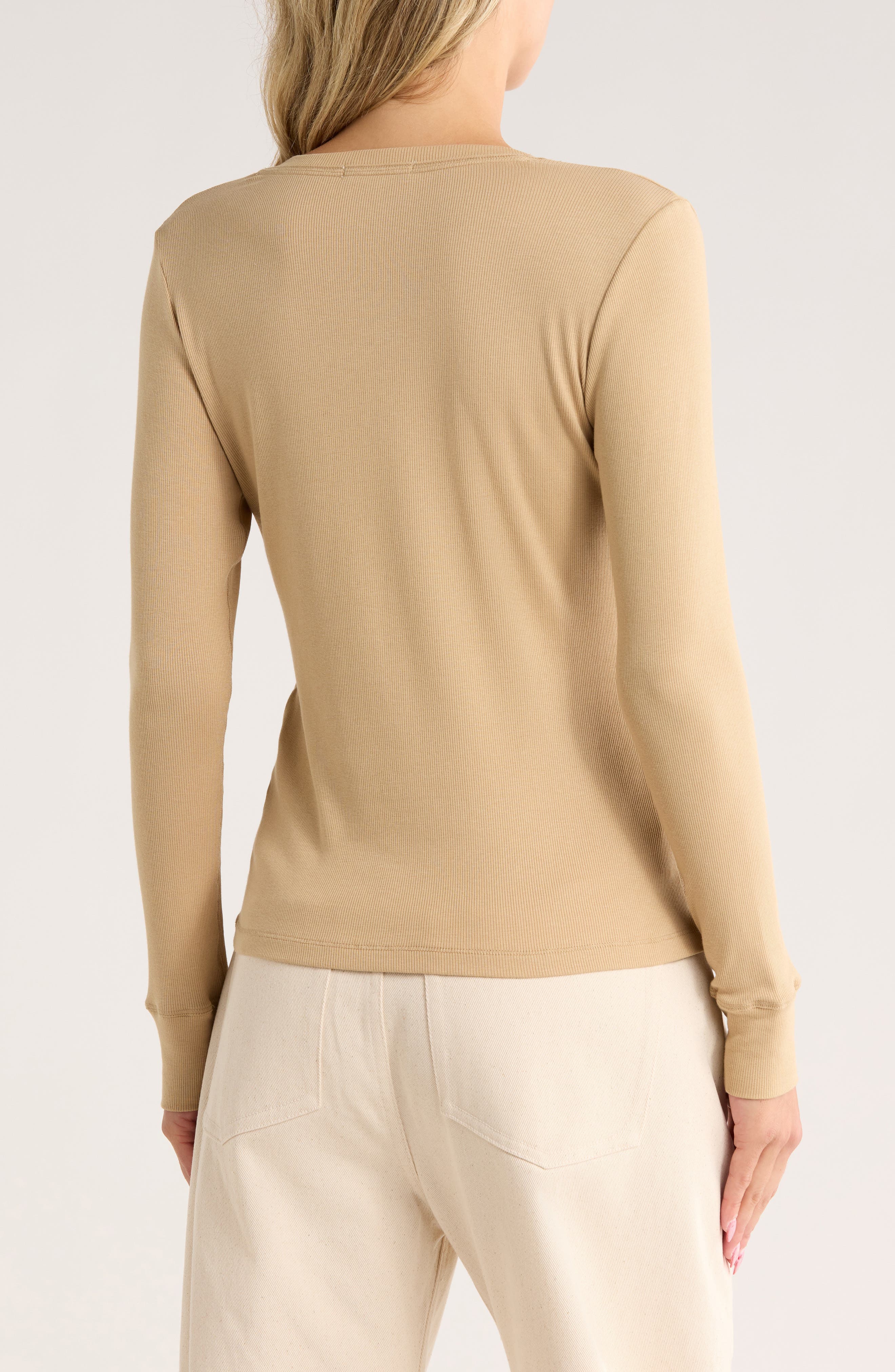 Essie Ribbed Henley - image 2