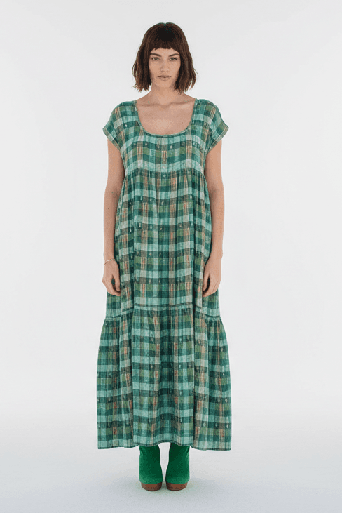 LouLou Tiered Low Scoop Maxidress - image 3