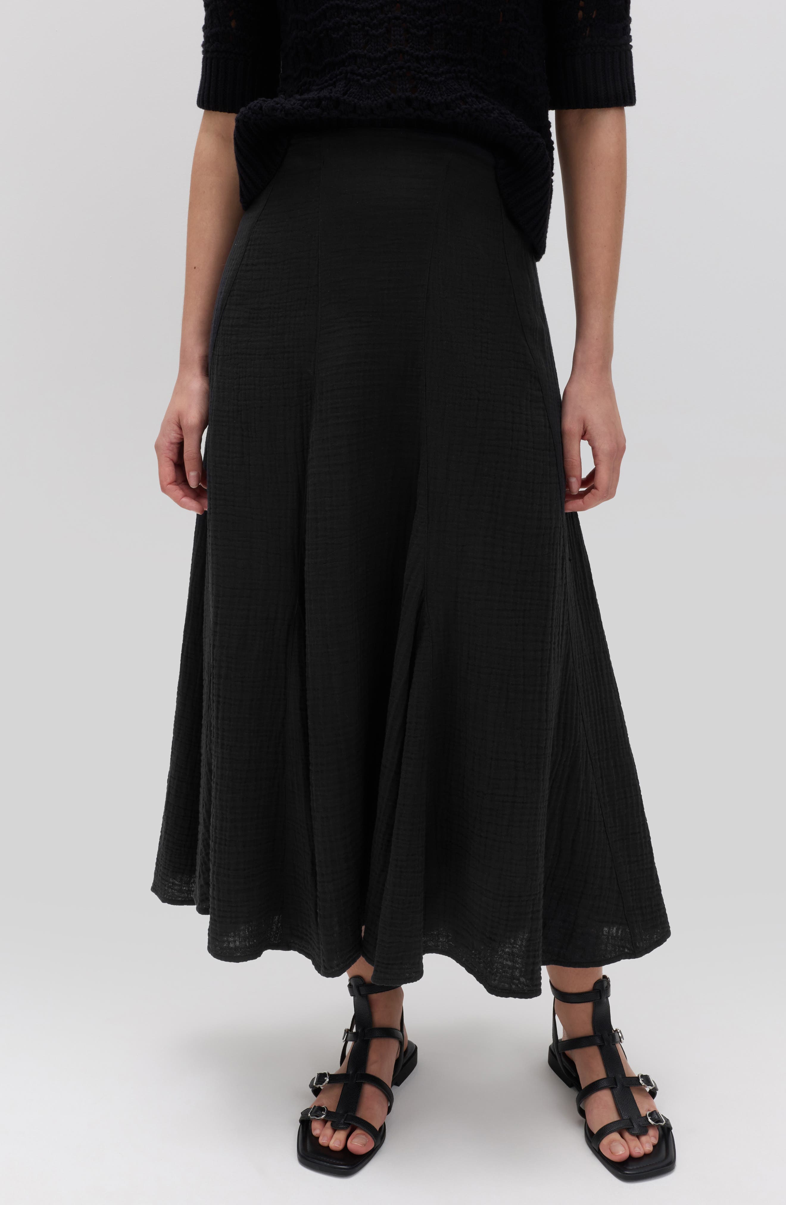 Cotton Maxi Skirt - image 1