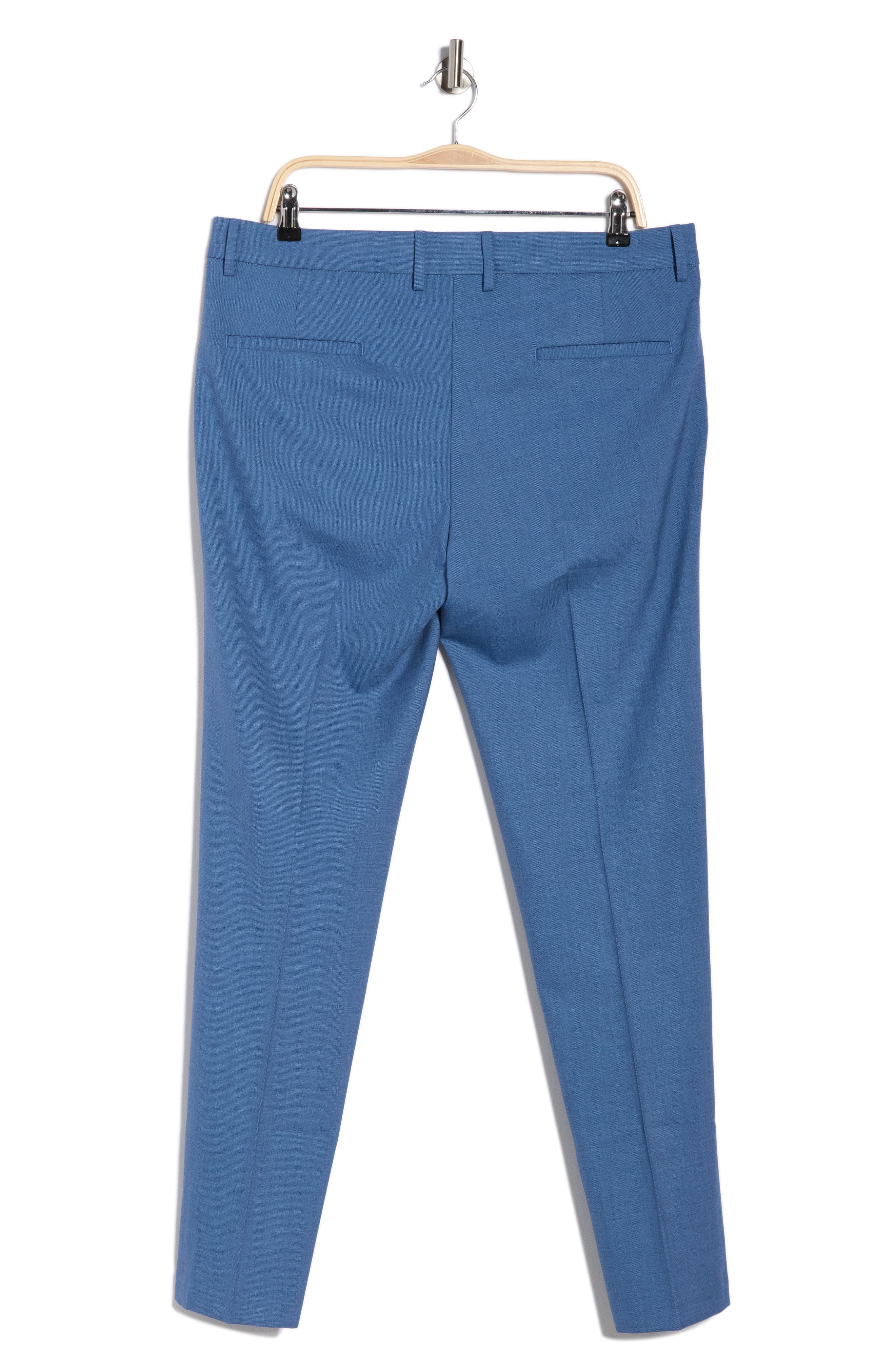 Slim Fit Sharkskin Pants - image 4