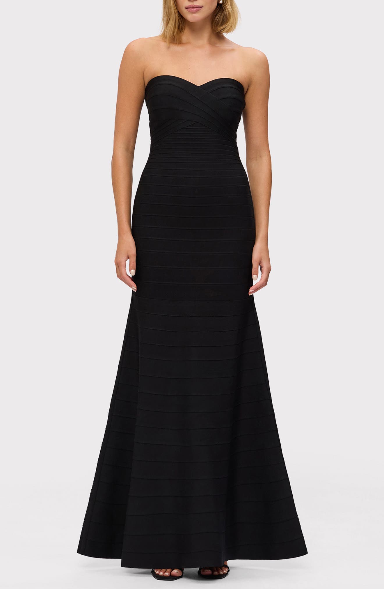 The Sara Strapless Mermaid Gown - image 1
