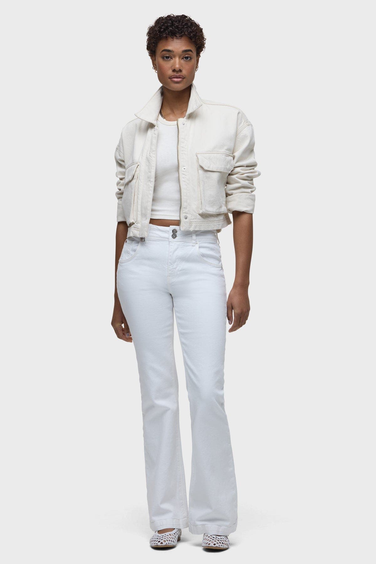 Dana Flap Pocket Flare - image 1