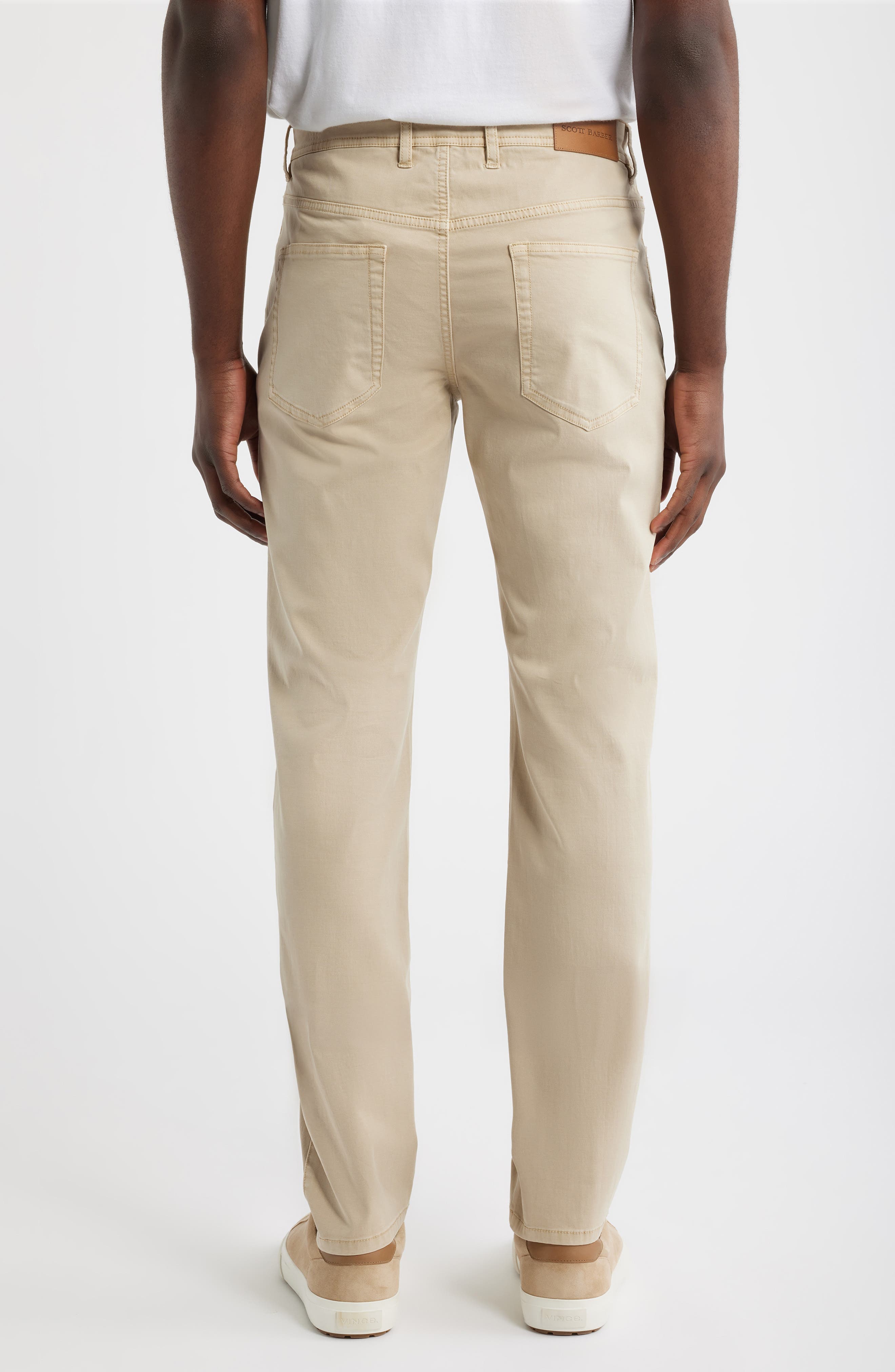 Savannah Straight Leg Twill 5-Pocket Pants - image 4