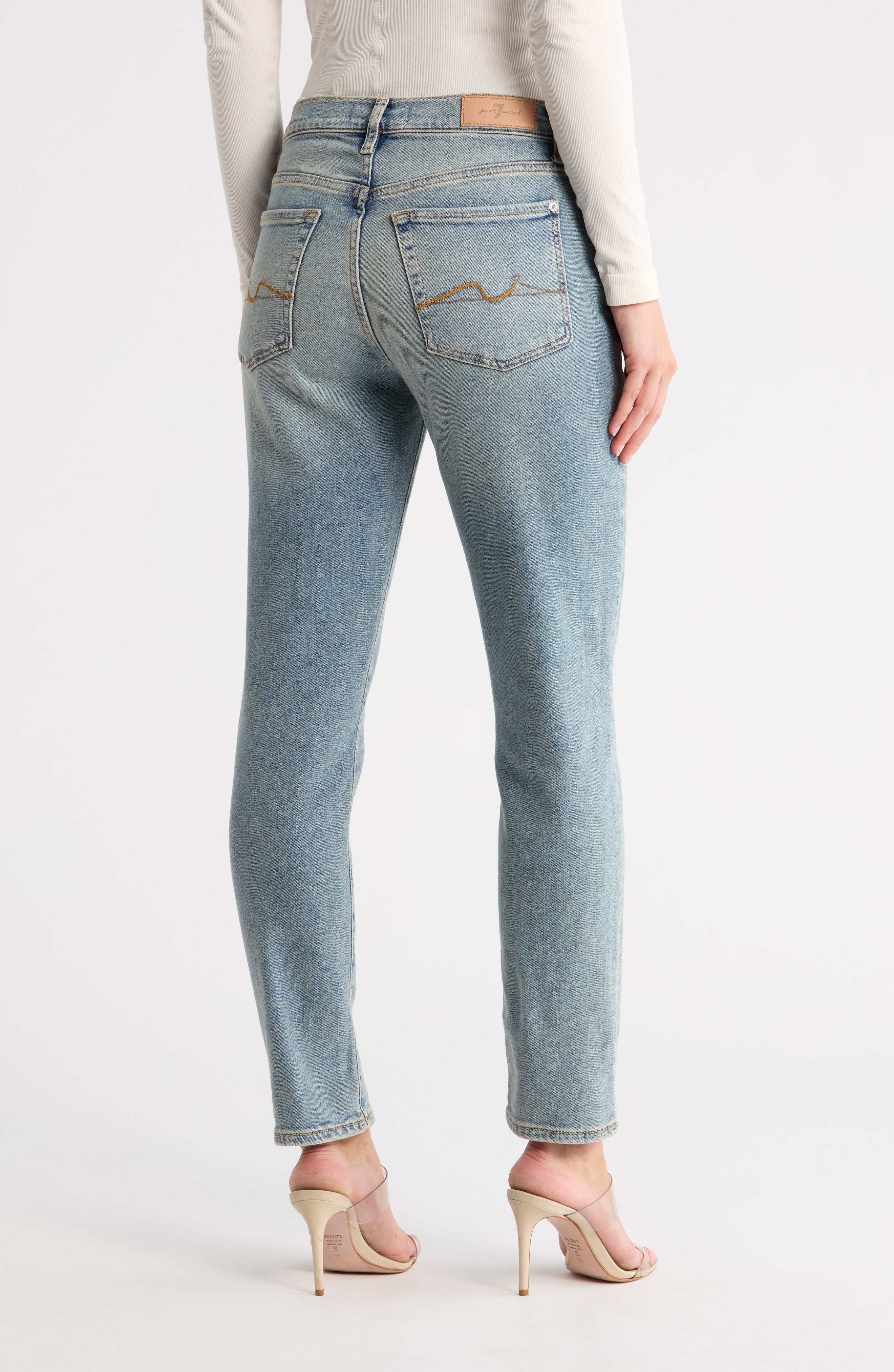 Josefina High Waist Ankle Boyfriend Jeans - image 2