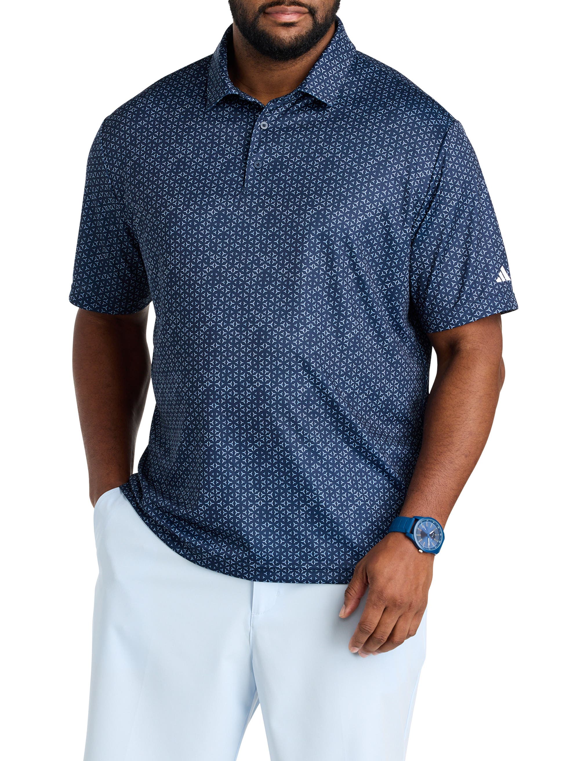 Big & Tall Ultimate 365 Mesh Performance Polo Shirt - image 5