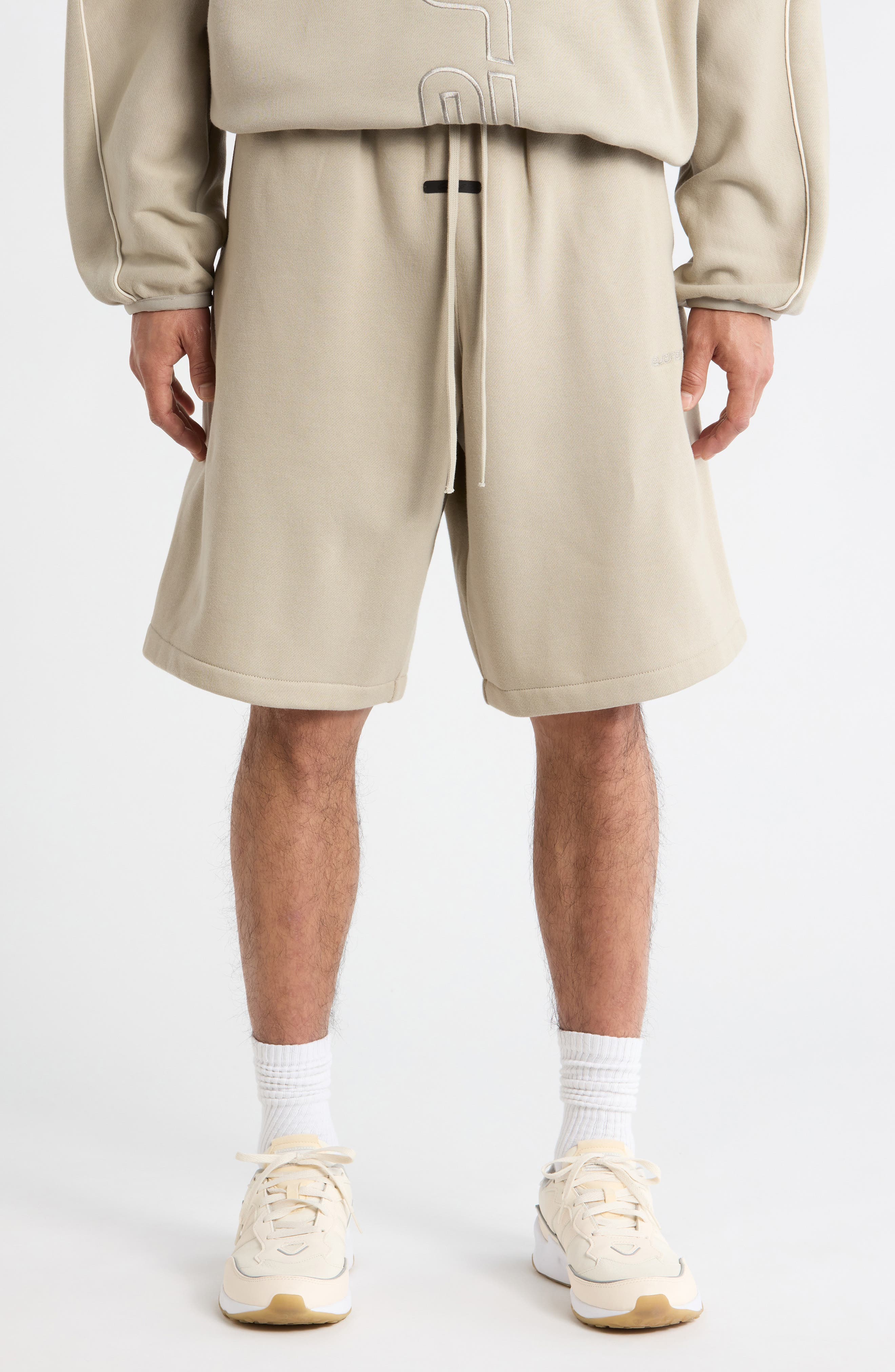 Active Trace Relaxed Fit Drawtring Shorts - image 1