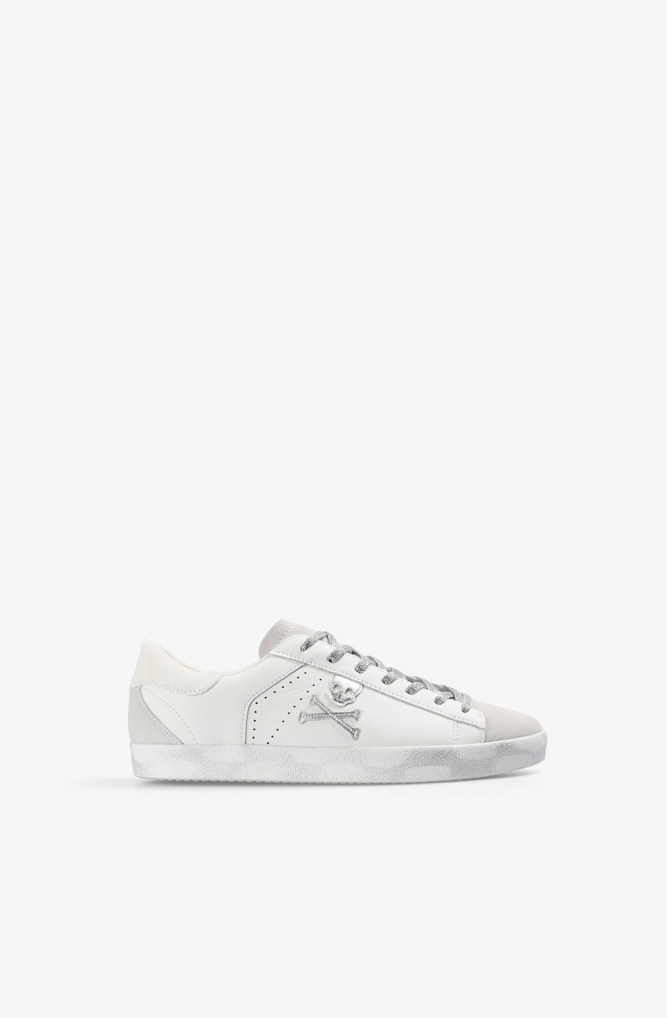 Embroidered Side Skull Henry Sneakers - image 1