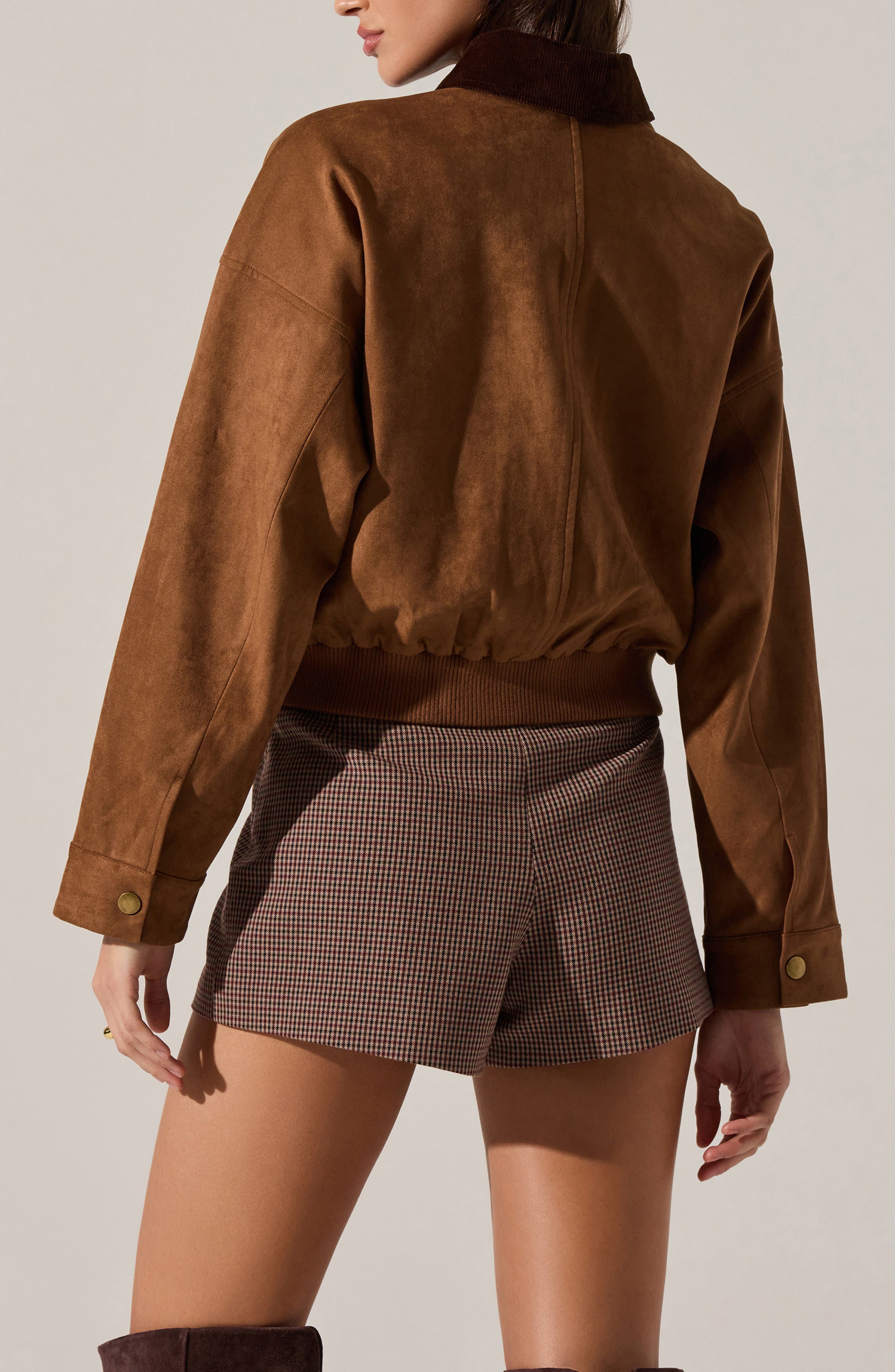 Sorine Faux Suede Jacket - image 2