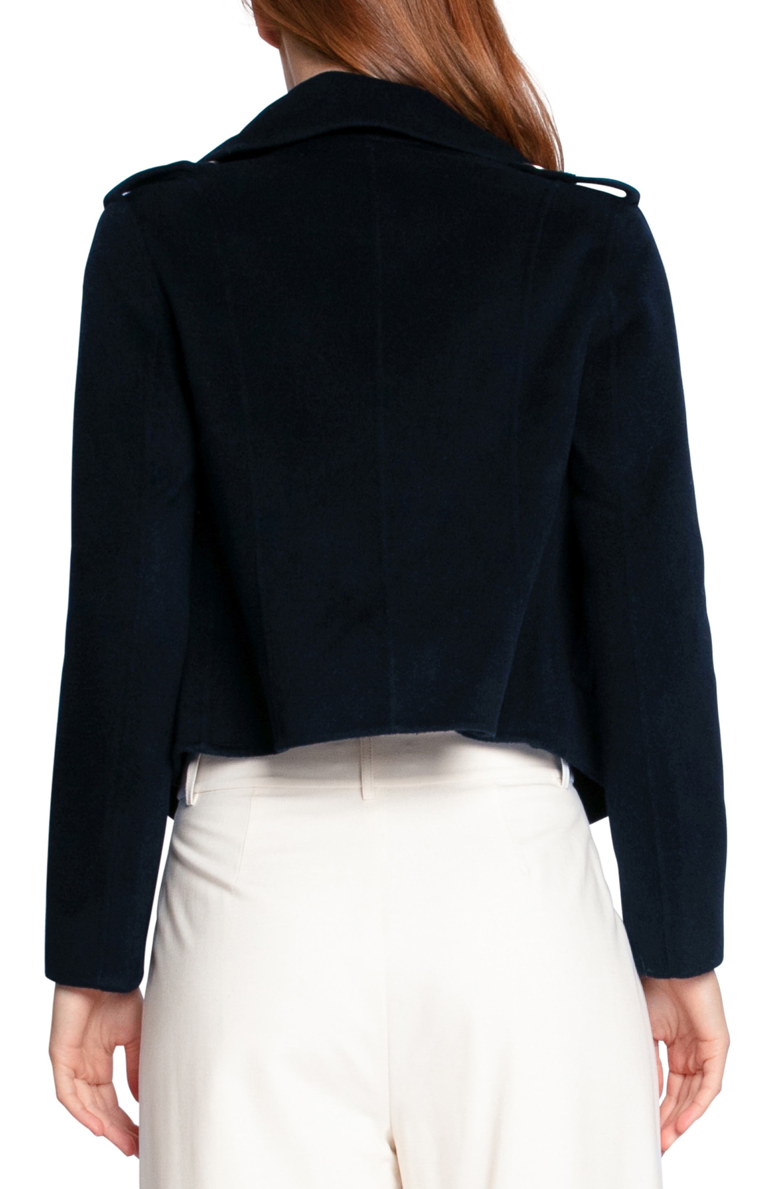 Love Me Now Wool Blend Crop Coat - image 2