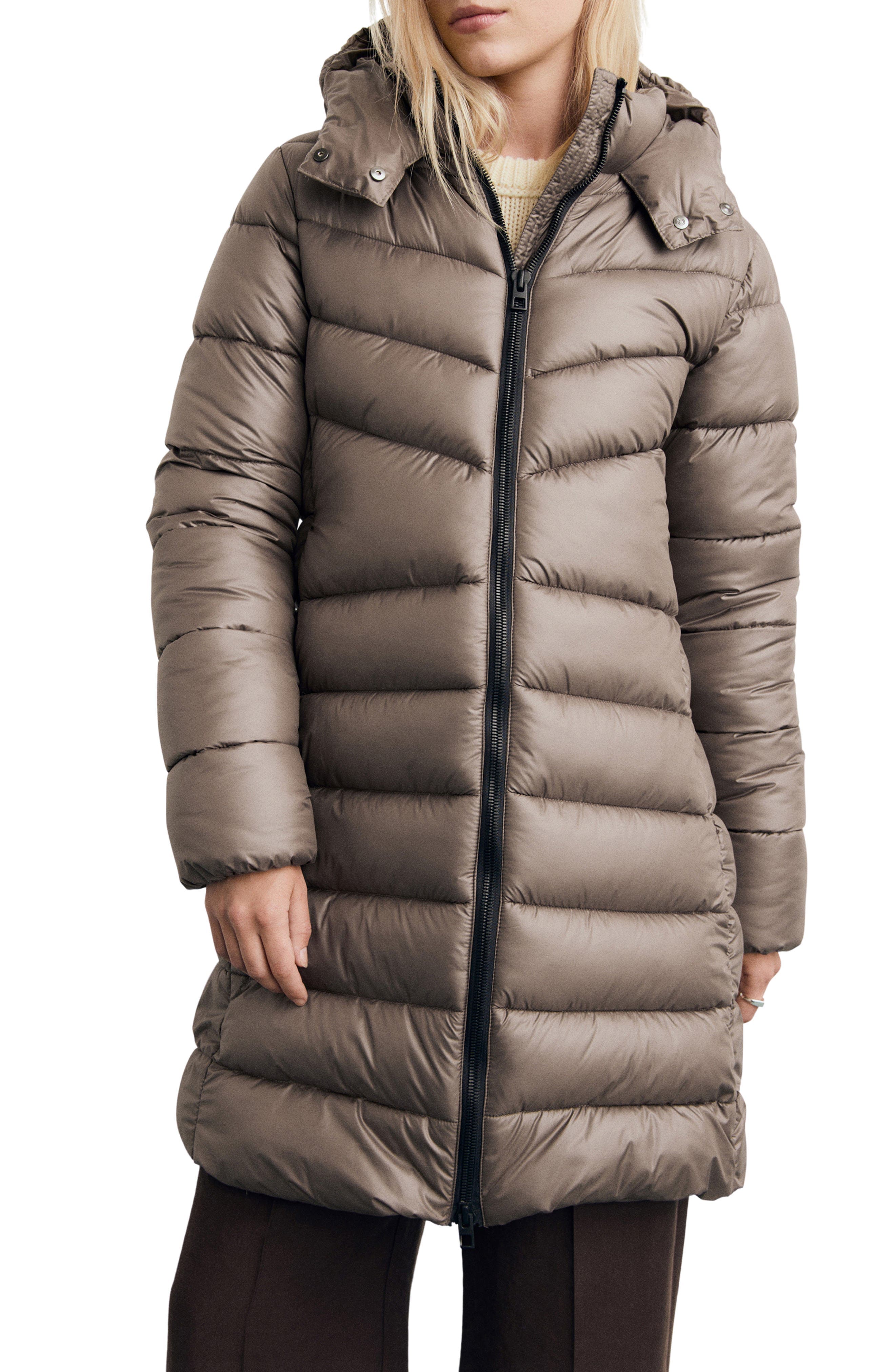 Quilted Puffer Coat - image 1