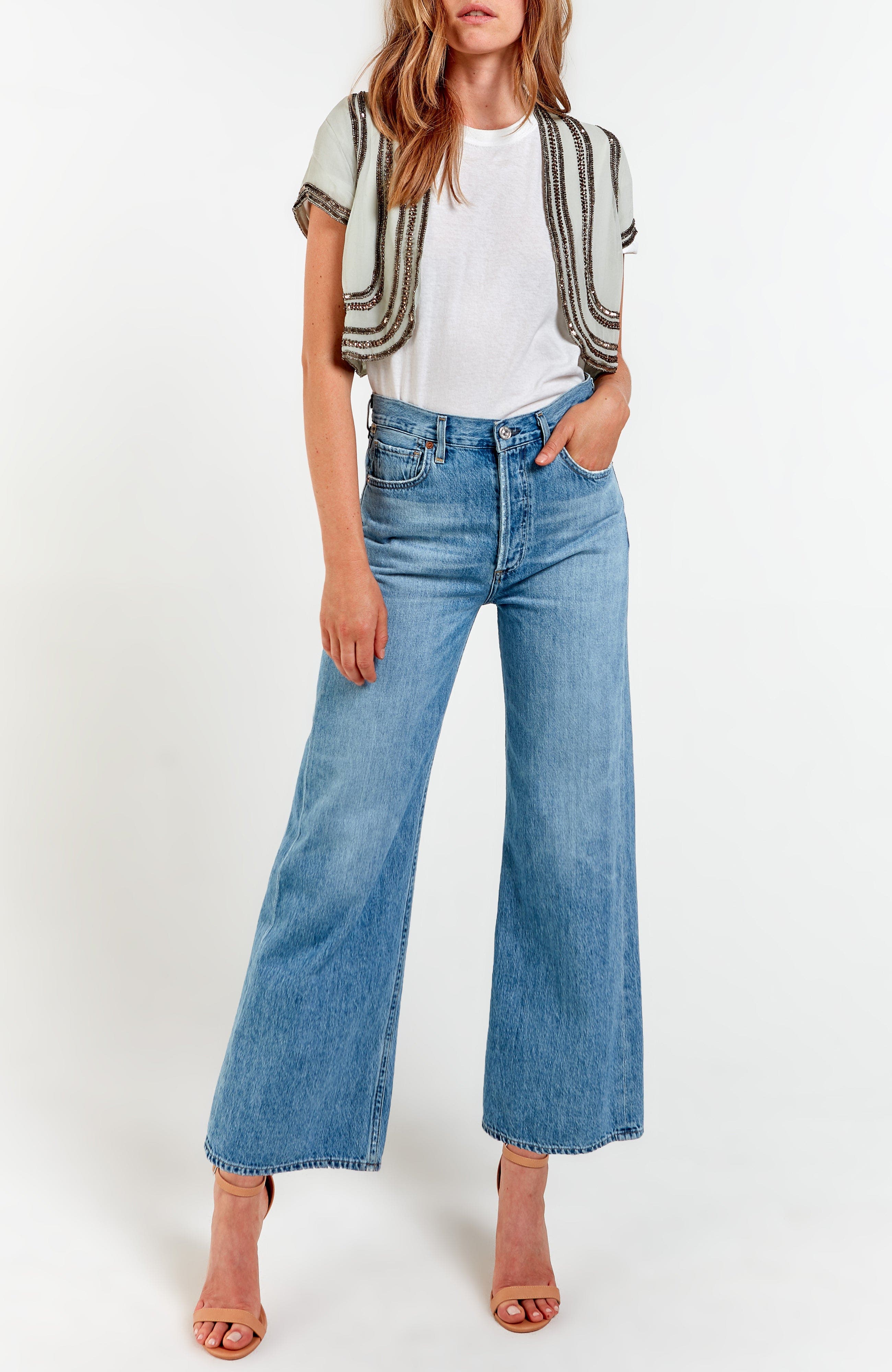 Kiki Beaded Capelet - image 2