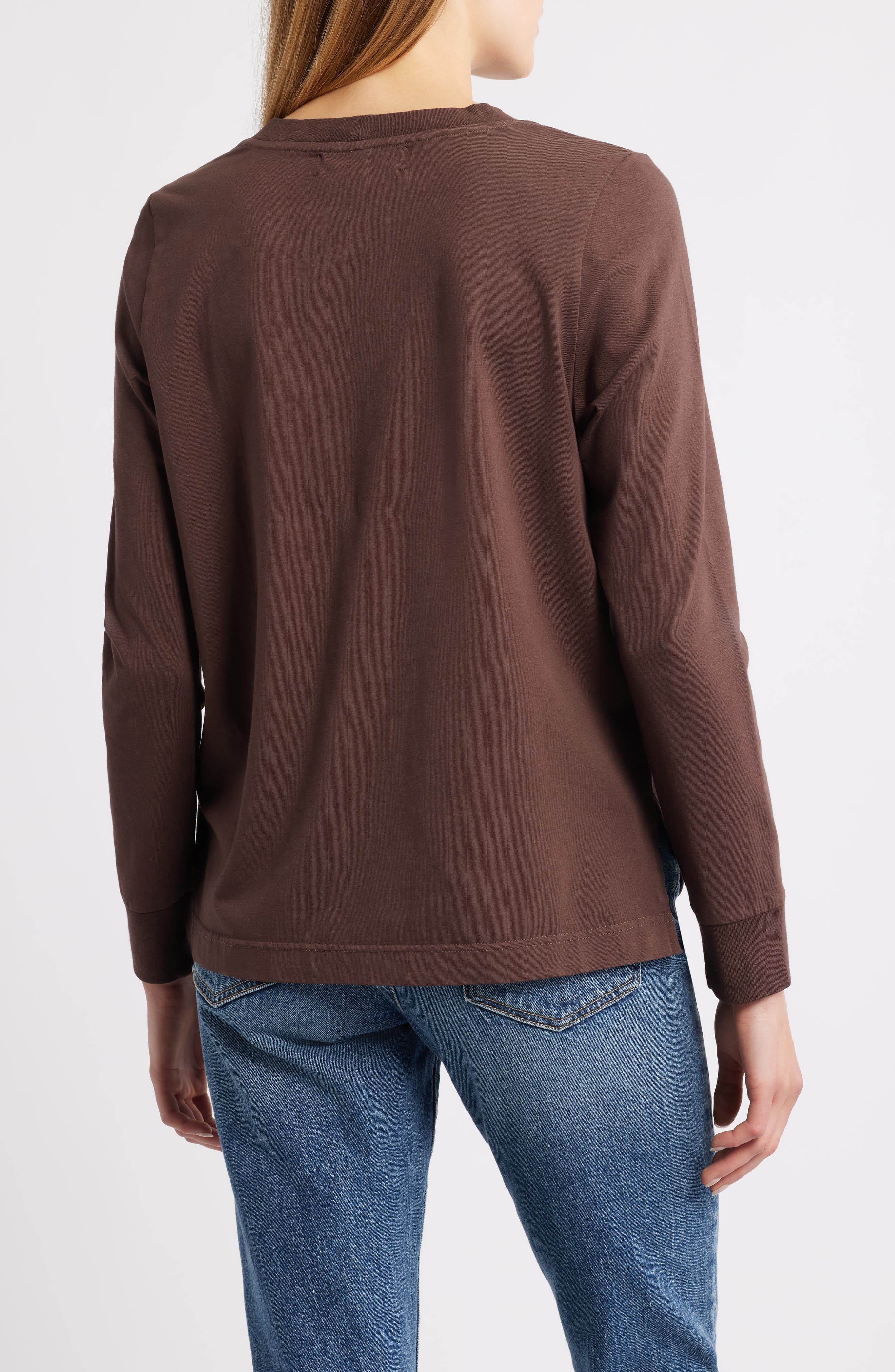 Graphic Print Cotton Blend Top - image 2