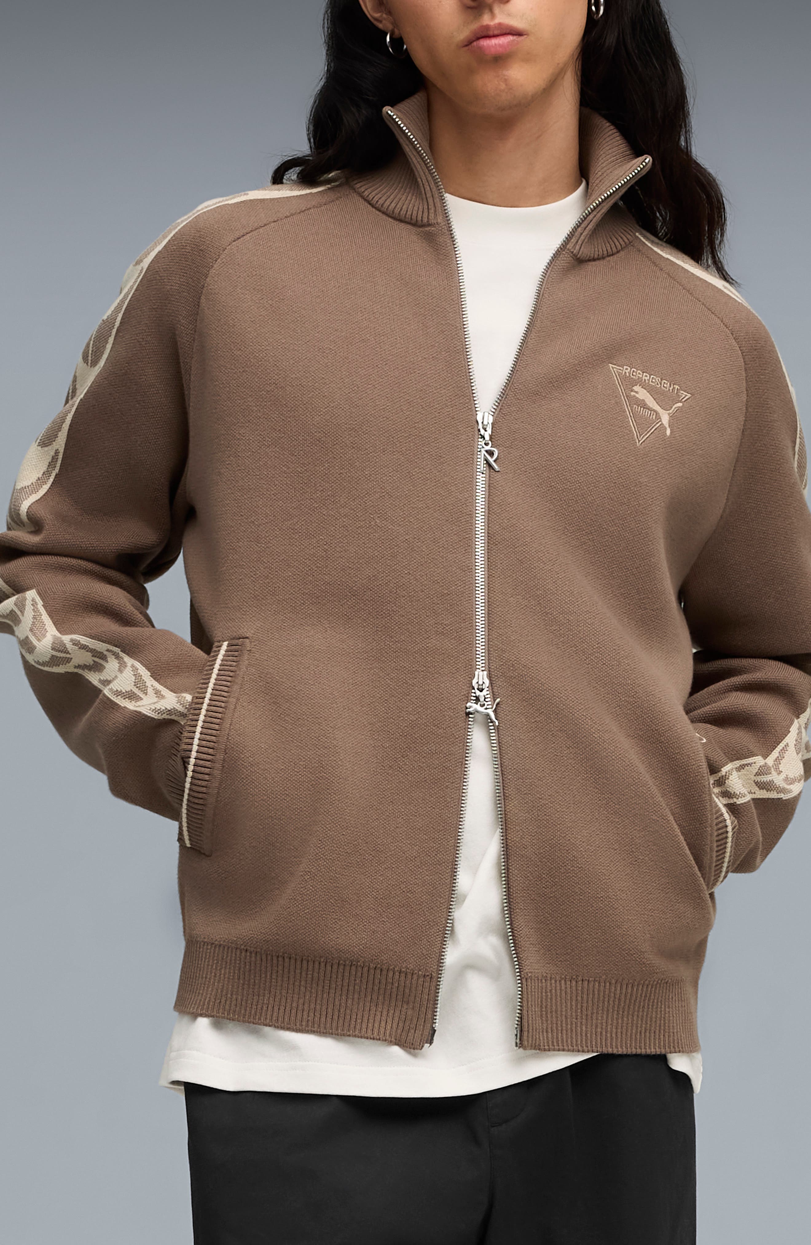 x Represent Zip-Up Cardigan - image 1
