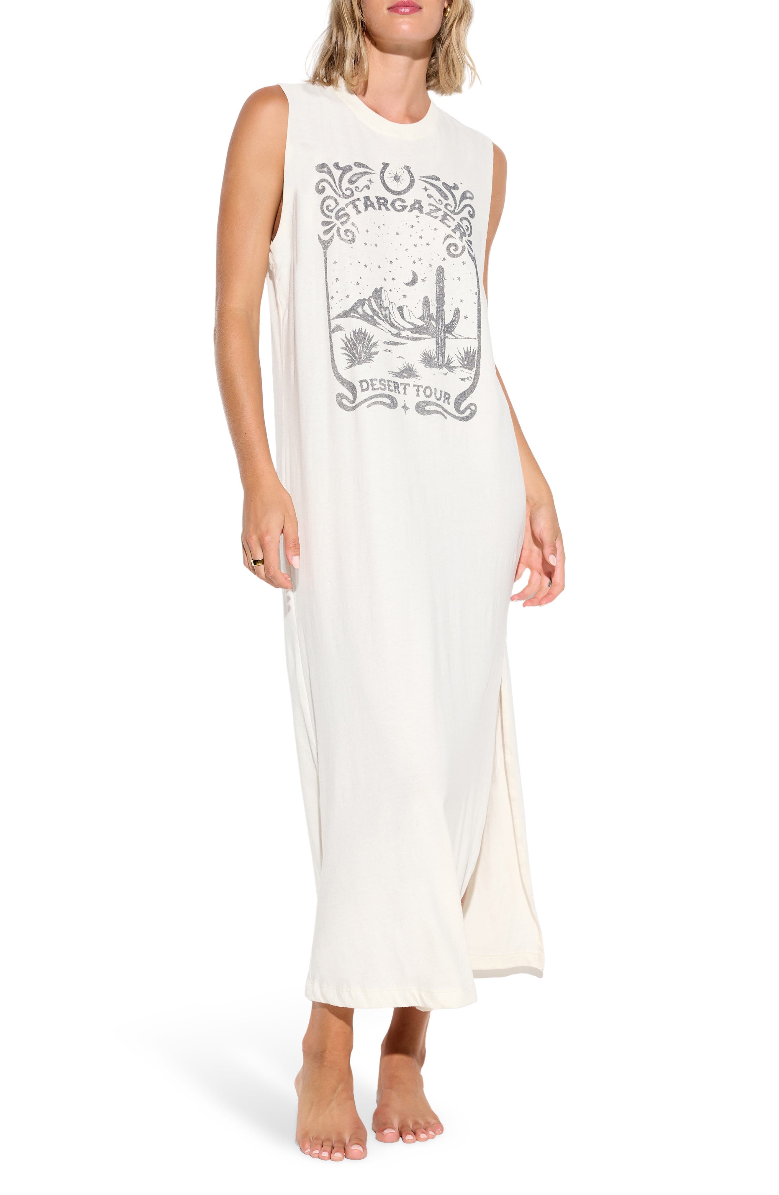 Stargazer Halo Tank Maxi Dress - image 1